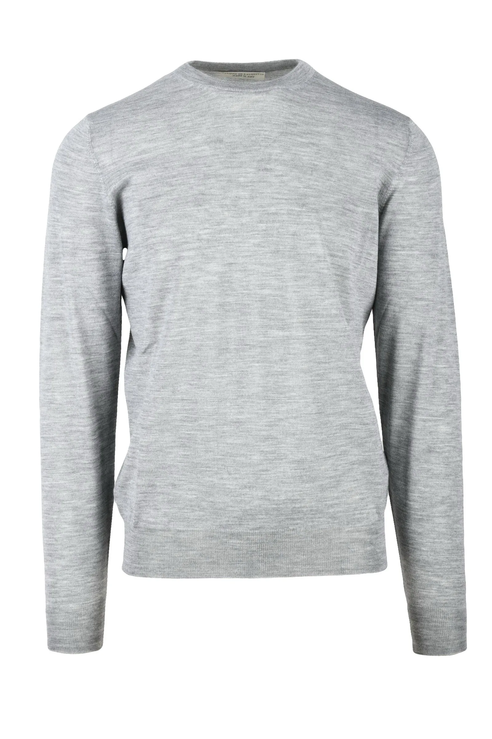 Maglia Pullover Girocollo Grigio