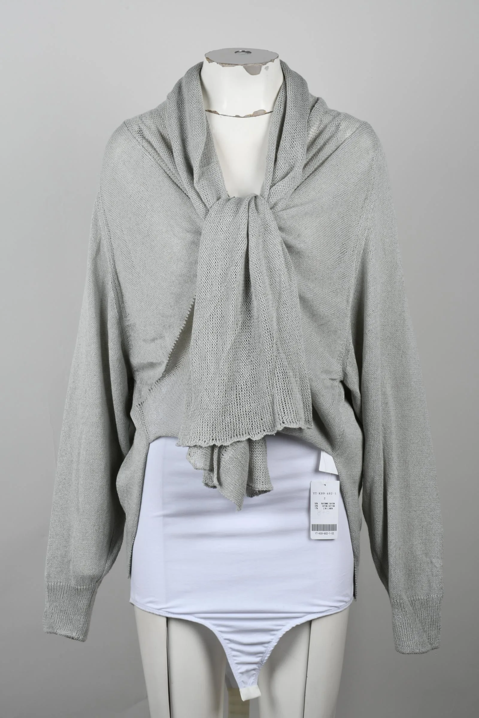 Cardigan Grigio