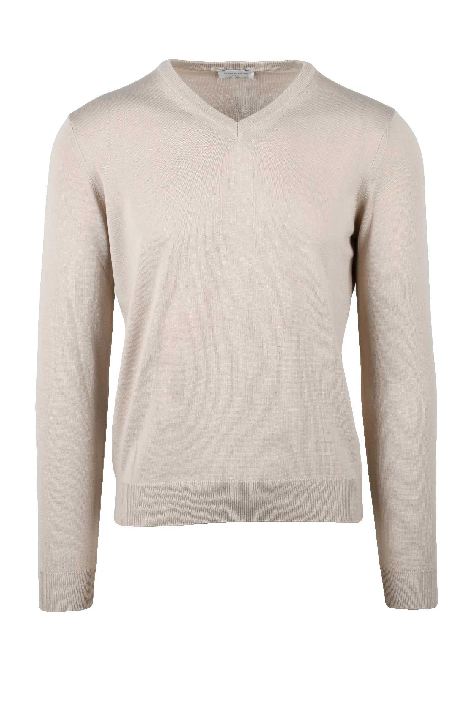 Maglioncino a V Beige
