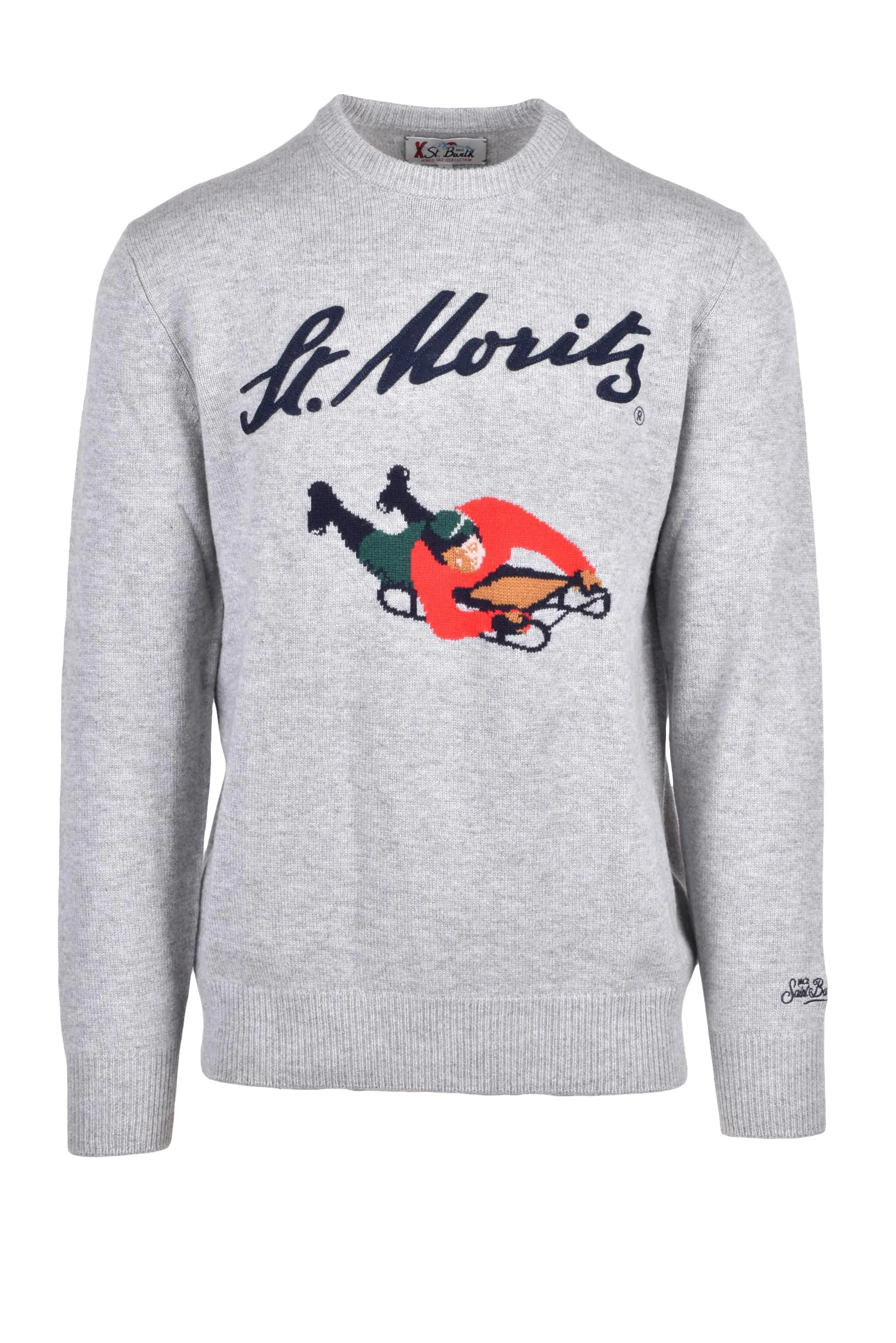 Pullover Girocollo Grigio
