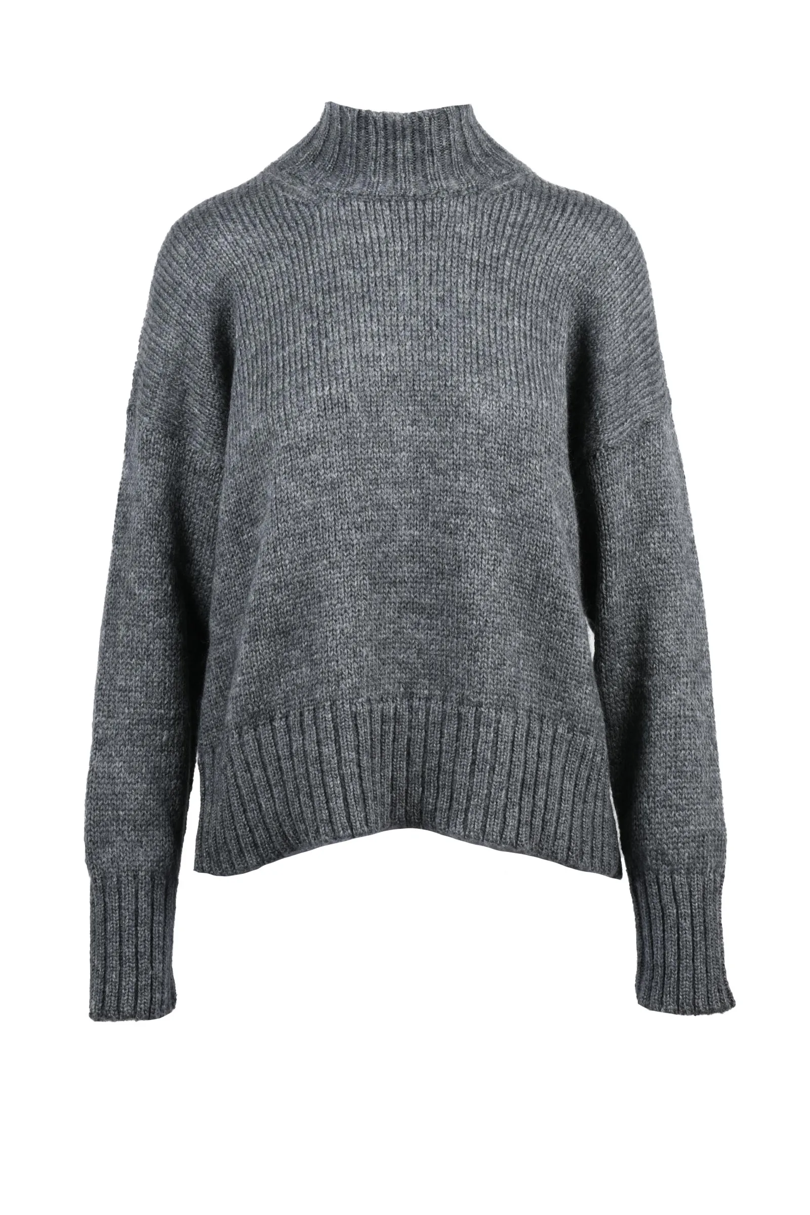 Maglione a lupetto Grigio