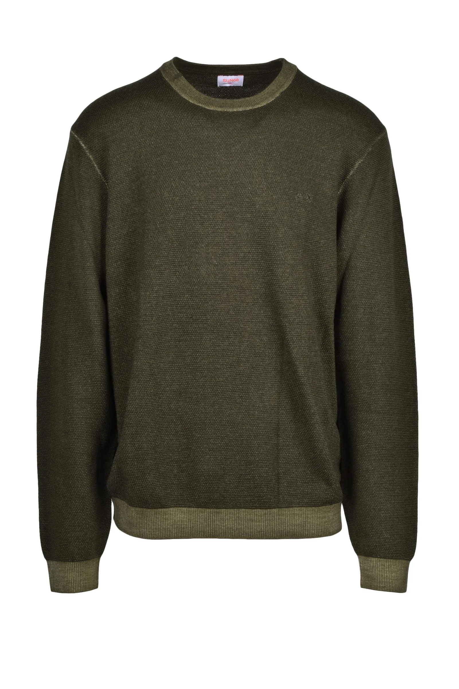 Pullover Girocollo Verde