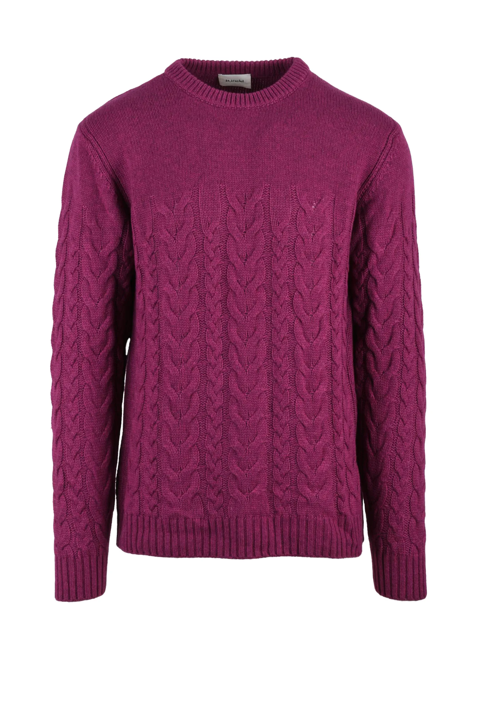 Maglia Pullover Girocollo Rosa