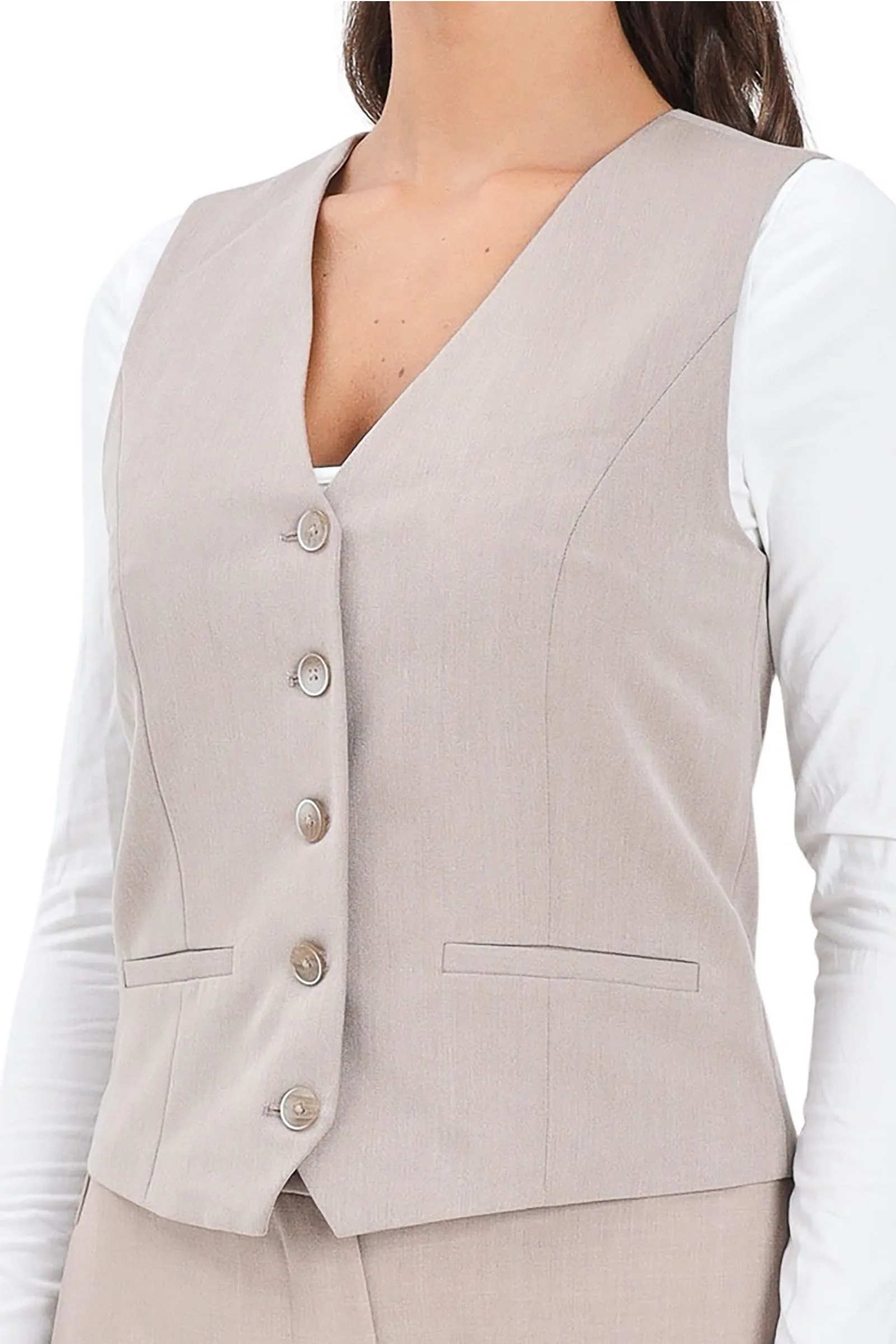 Gilet Beige