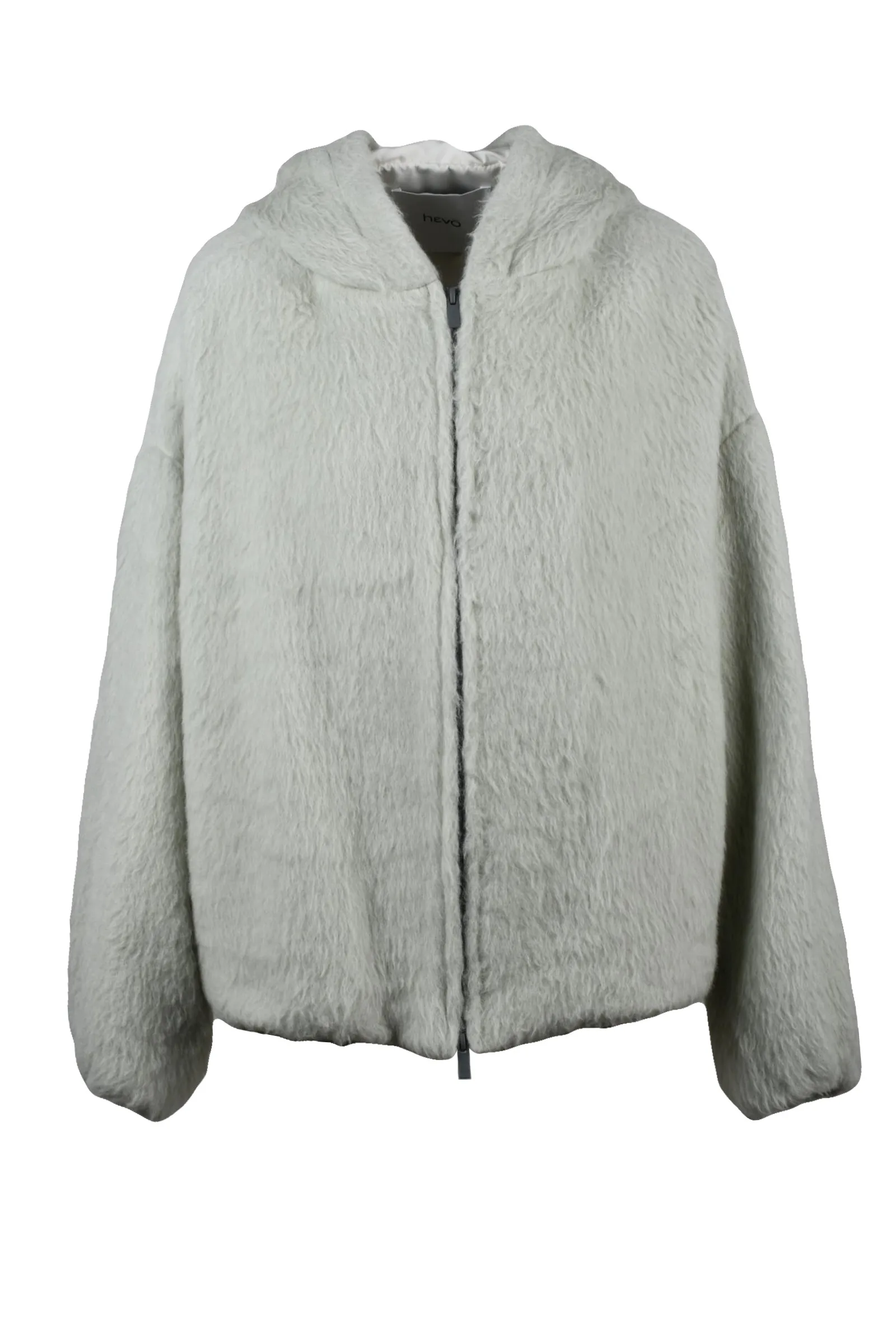 Giacca in Peluche Verde