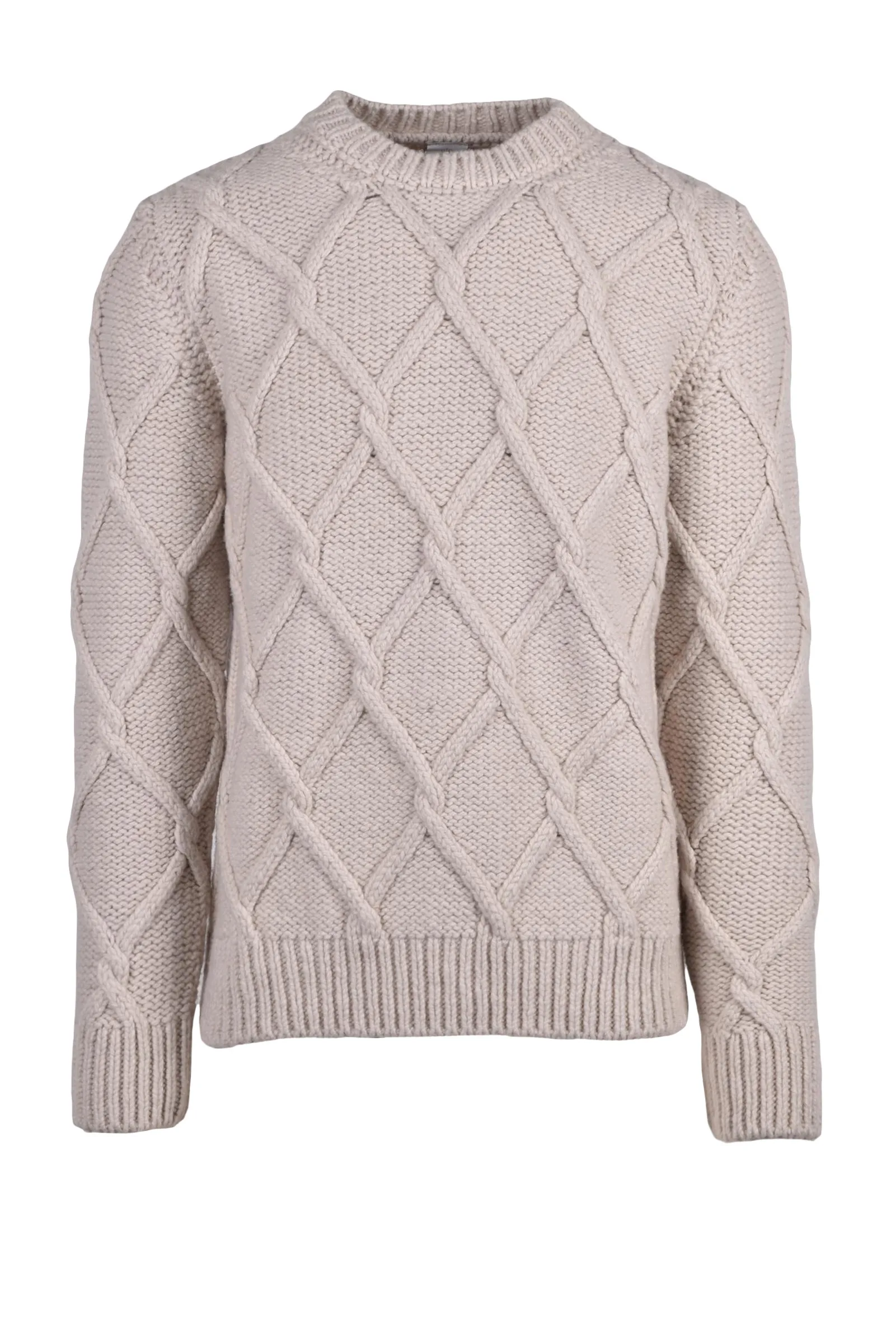 Maglione girocollo Beige