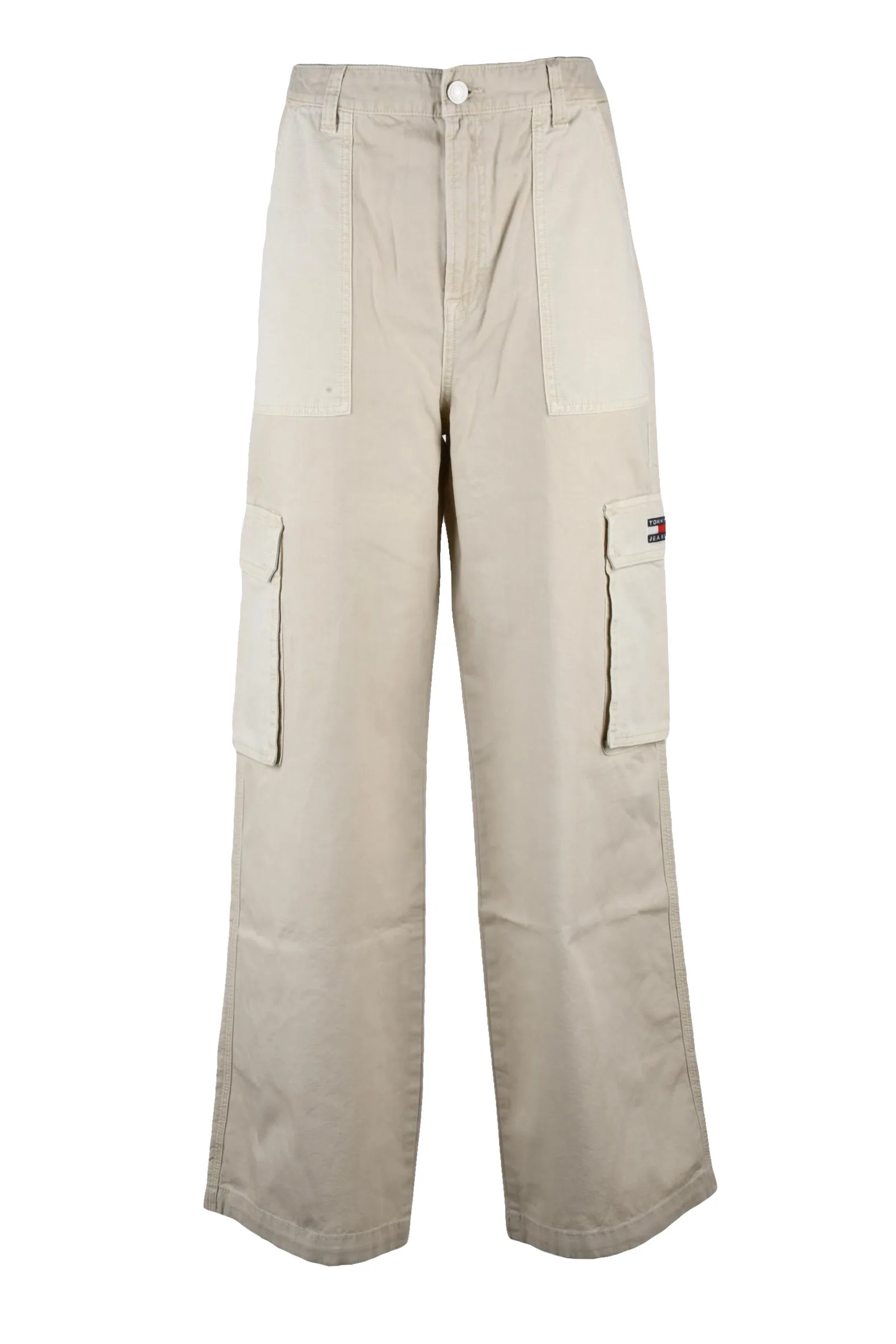 Pantalone Cargo Bianco
