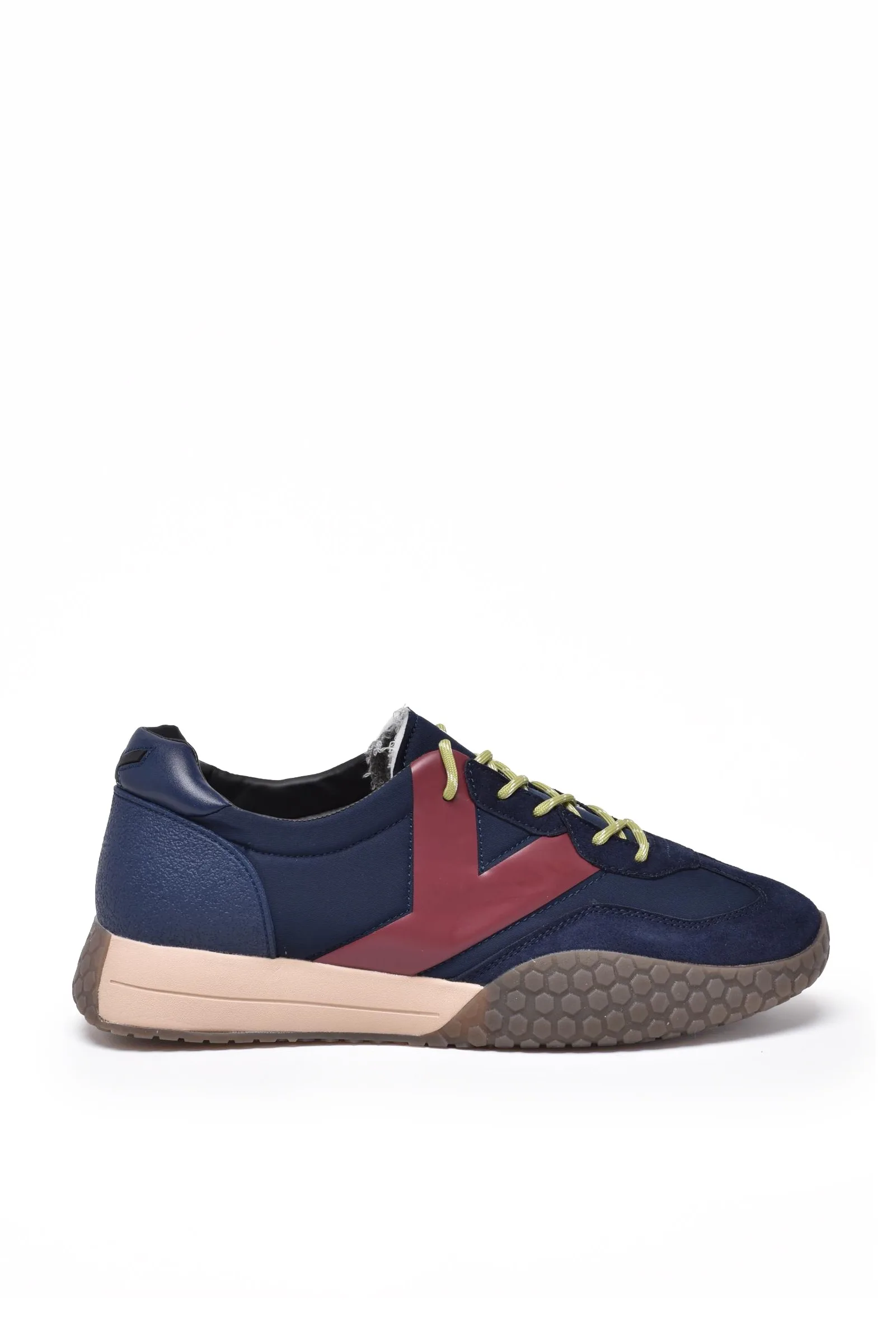 Sneaker Patchwork Blu