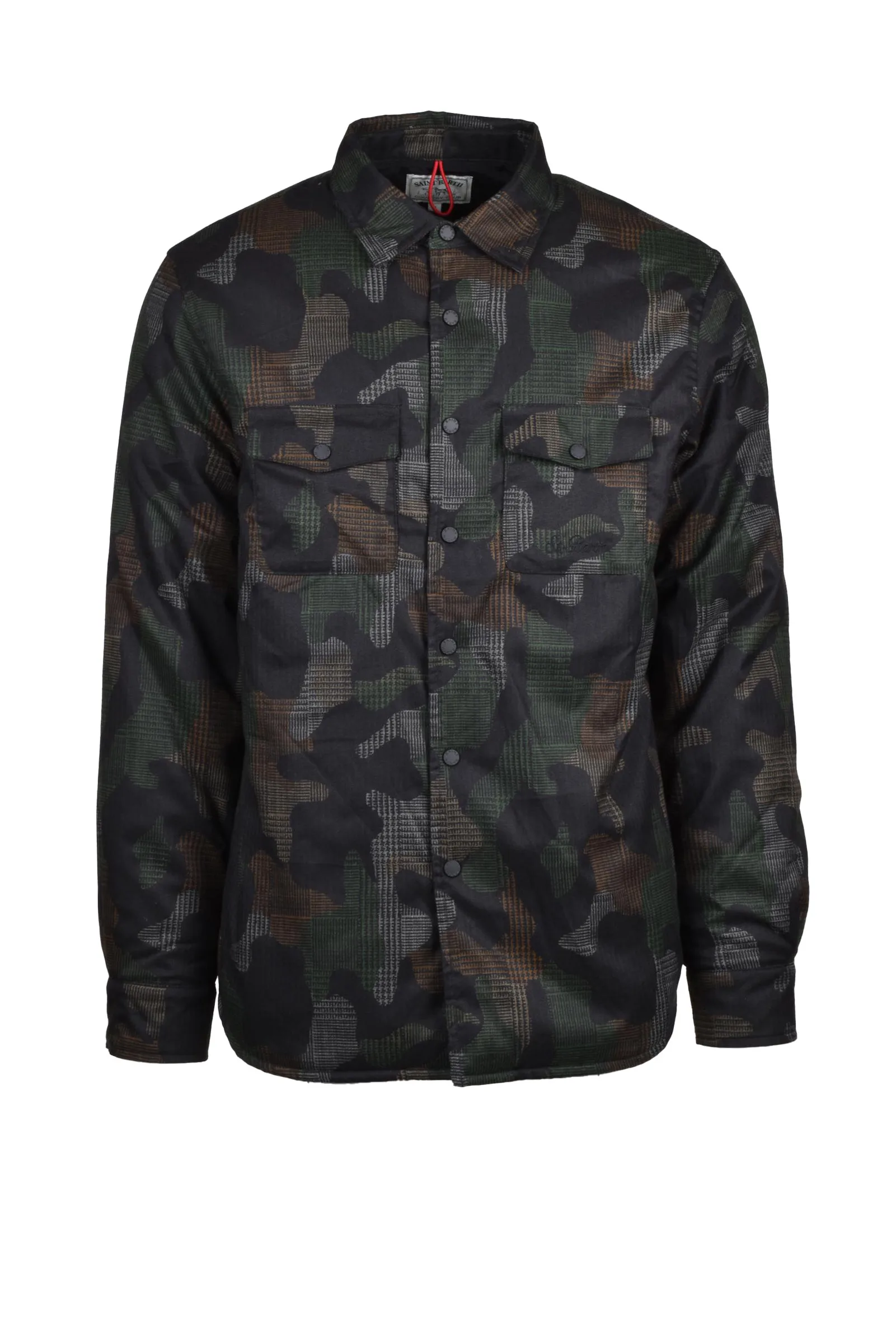 Camicia Imbottita Verde