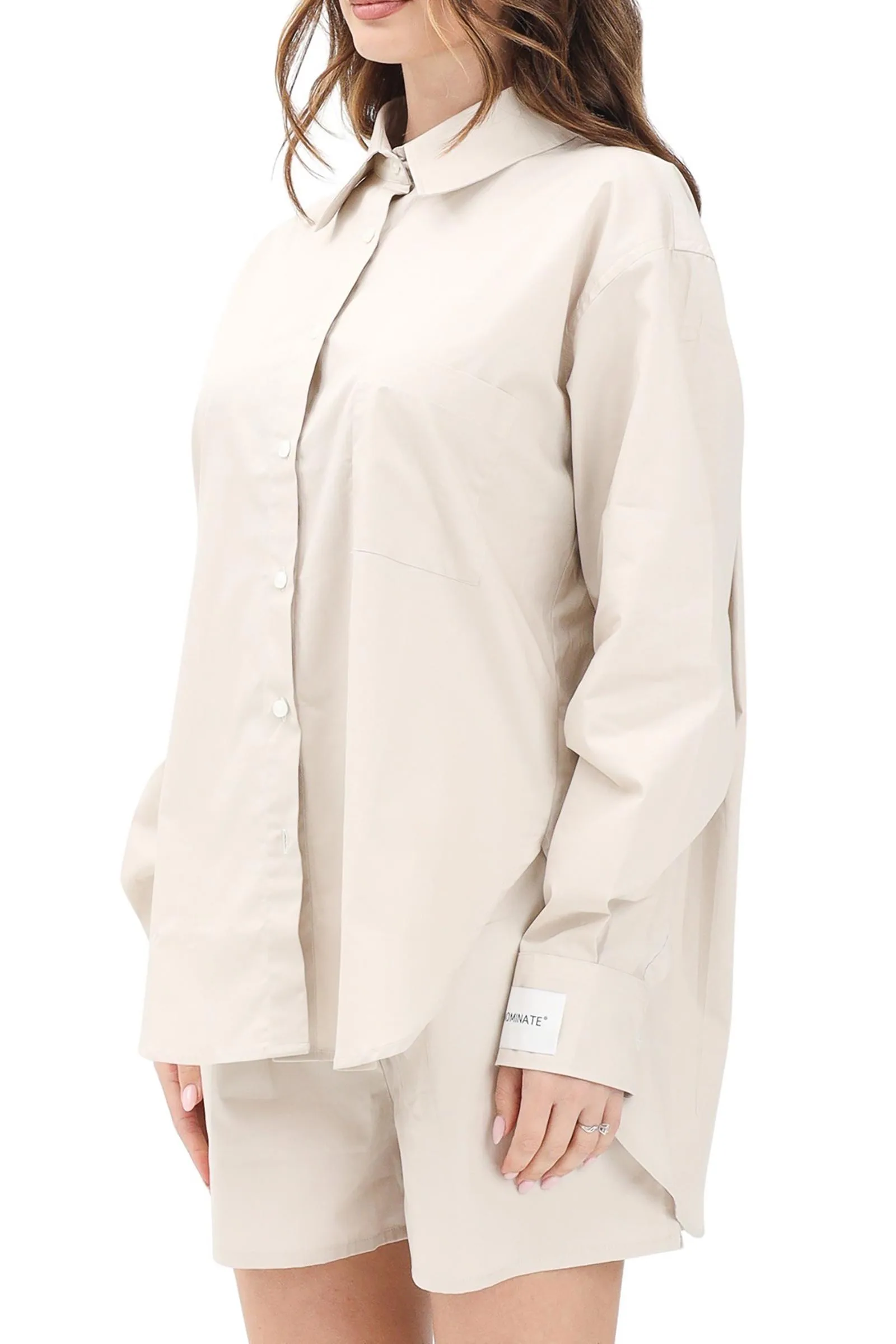 Camicia Donna Beige
