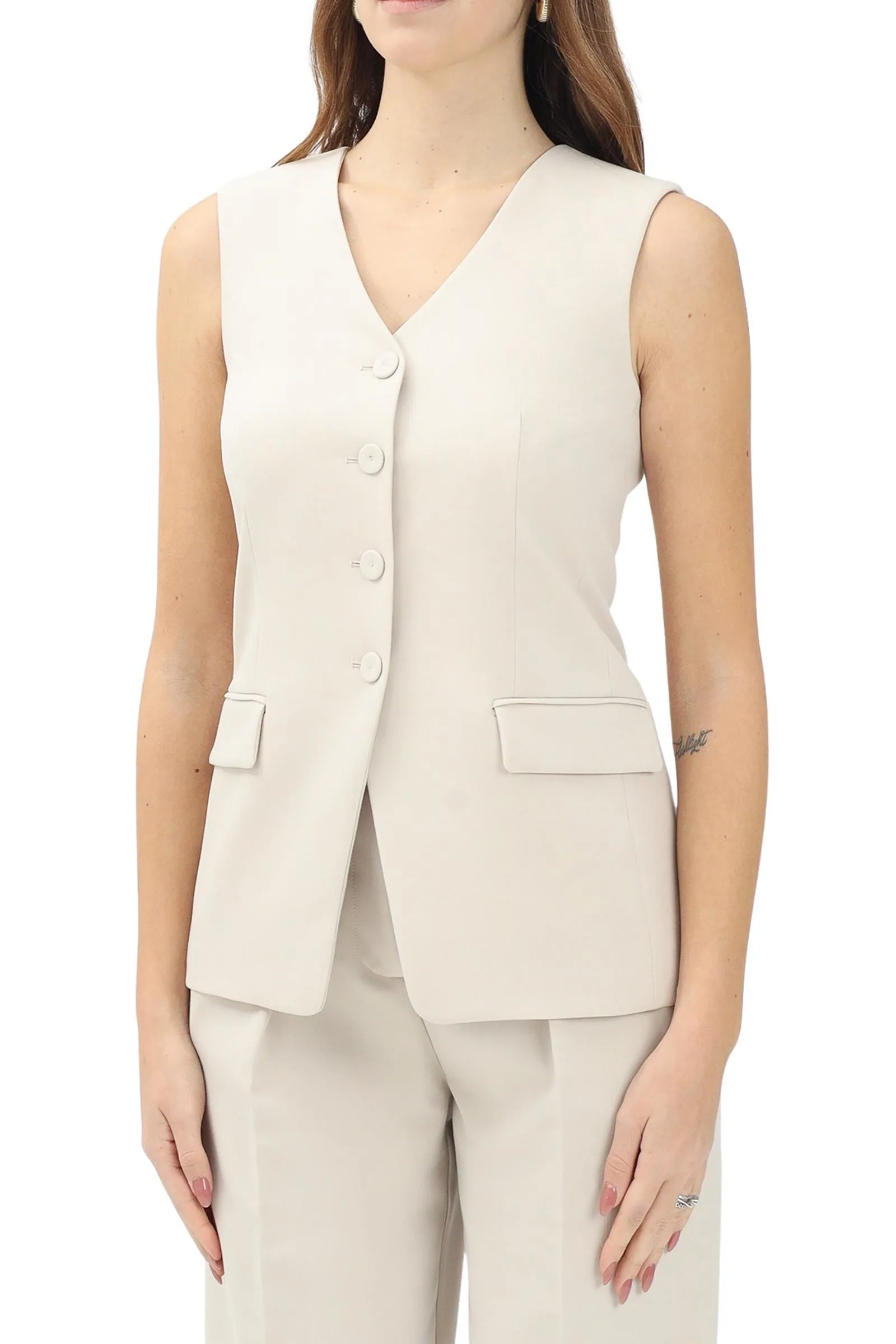 Gilet Beige
