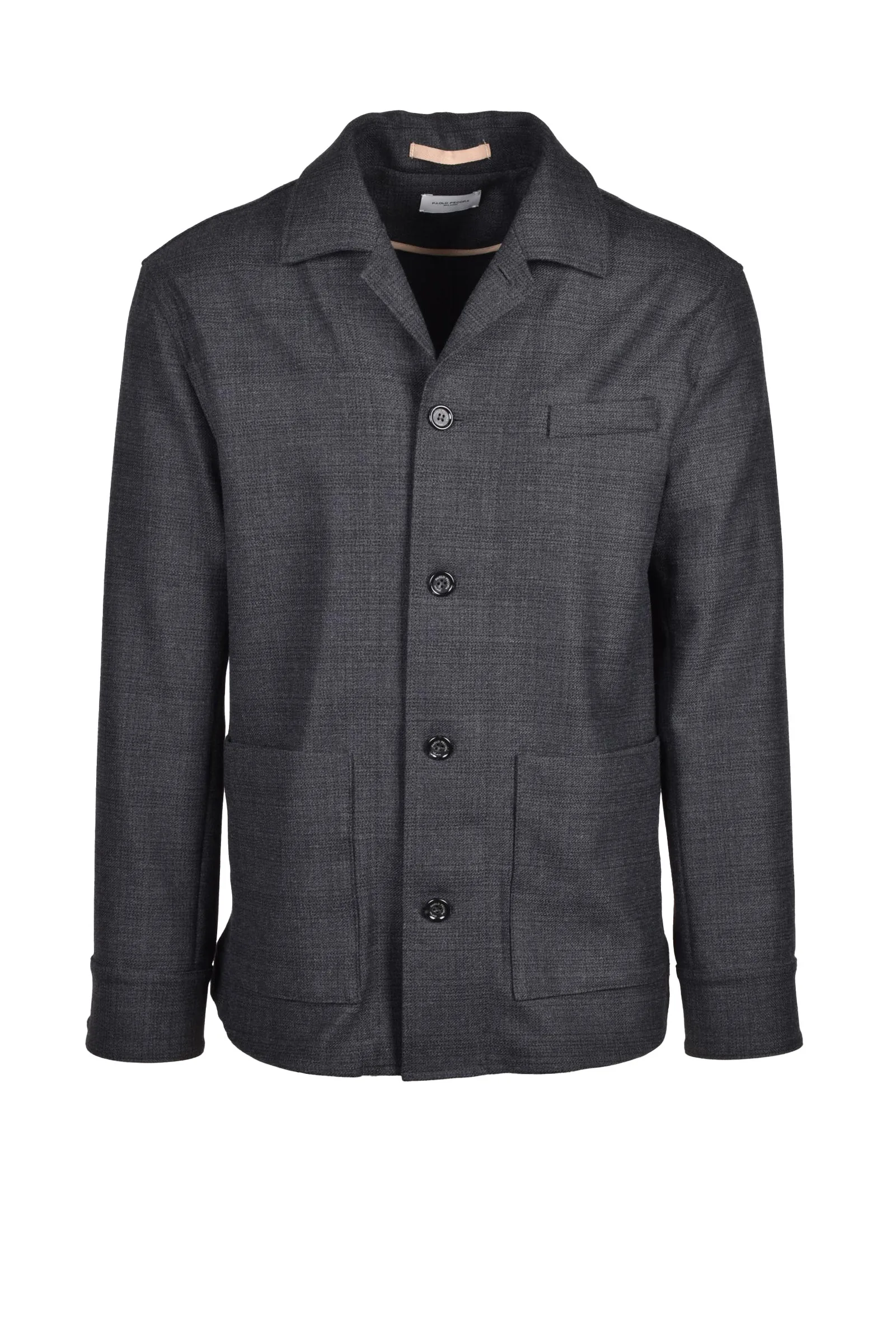 Giacca a camicia Grigio