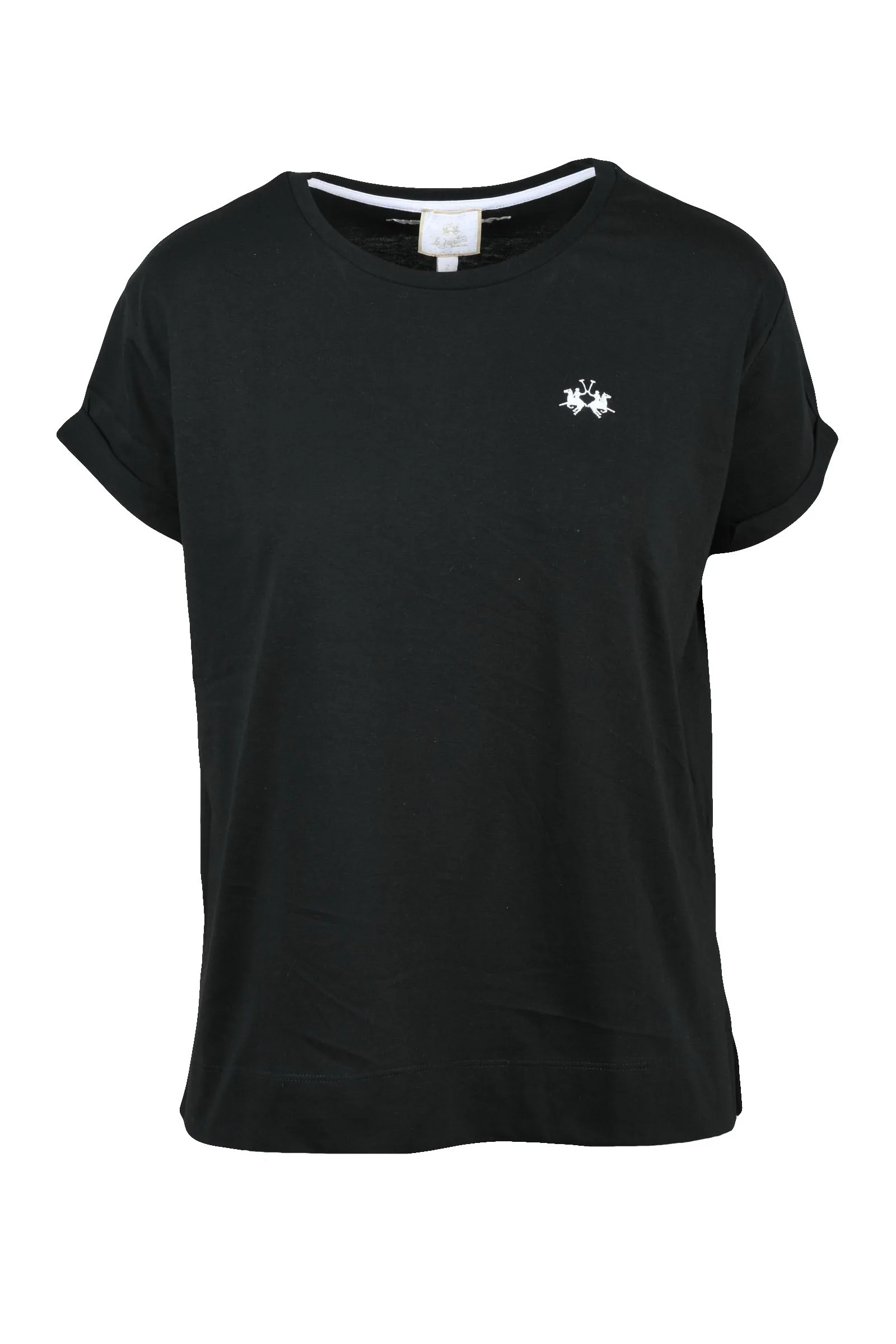 La Martina T-Shirt Donna Nero