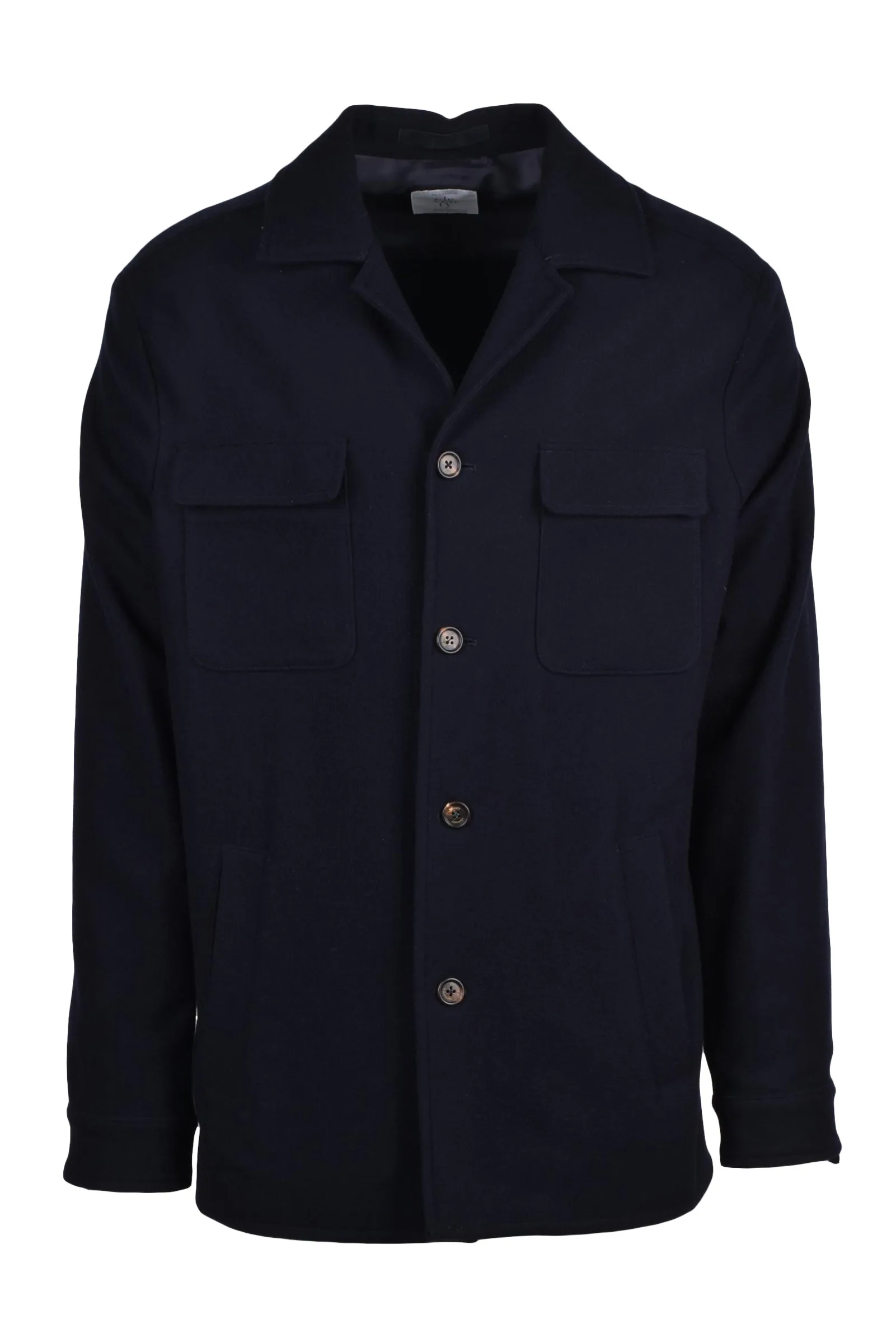 Giacca Camicia Blu