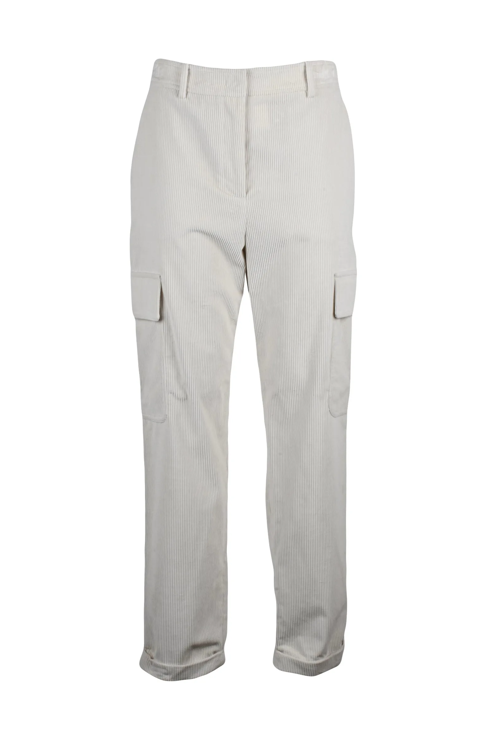 Pantalone Cargo Bianco