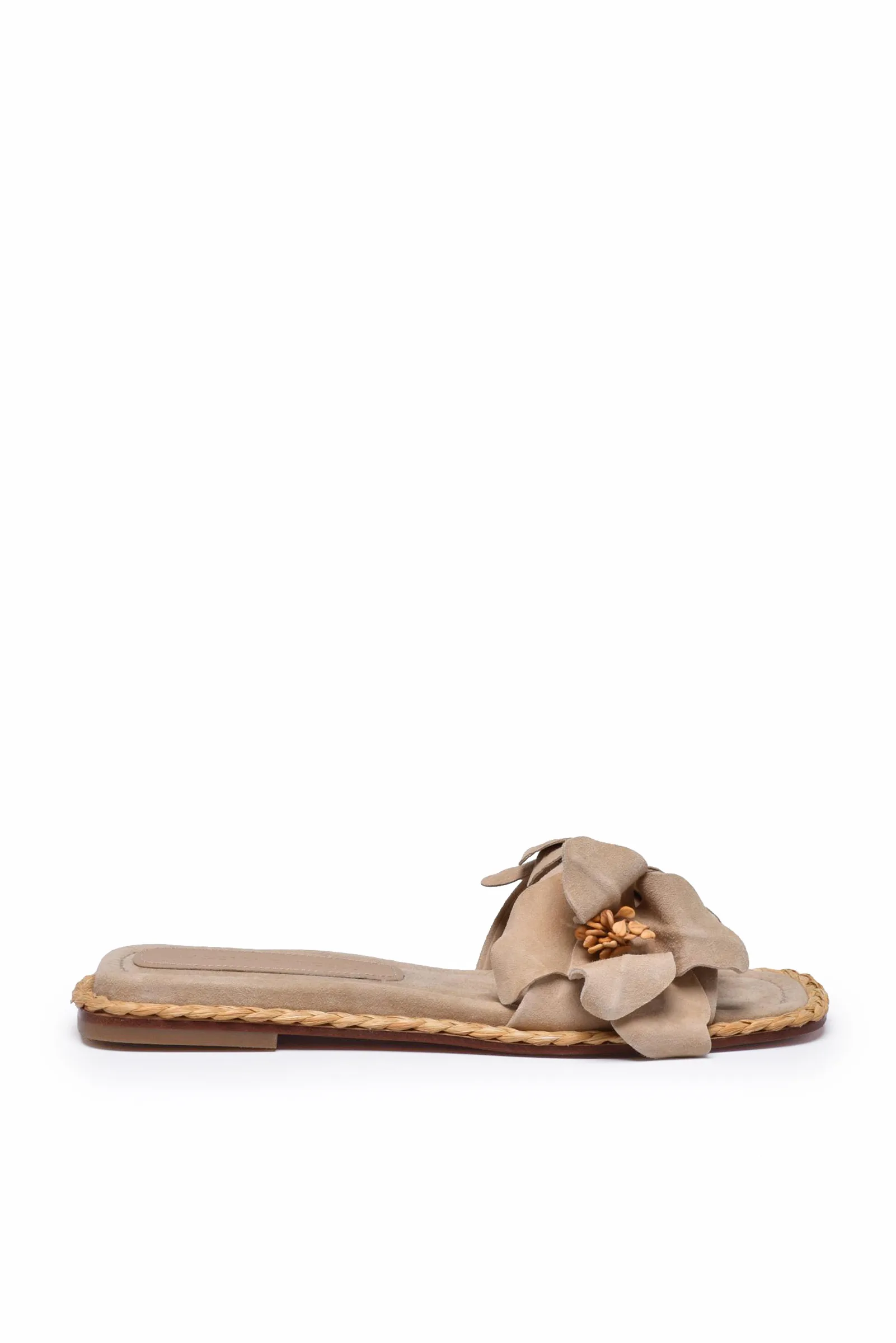 Ciabattina in Suede Beige
