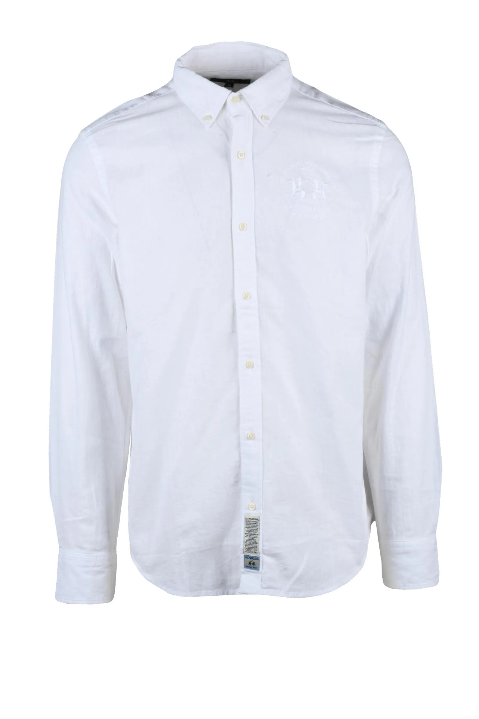 La Martina Camicia Bianco
