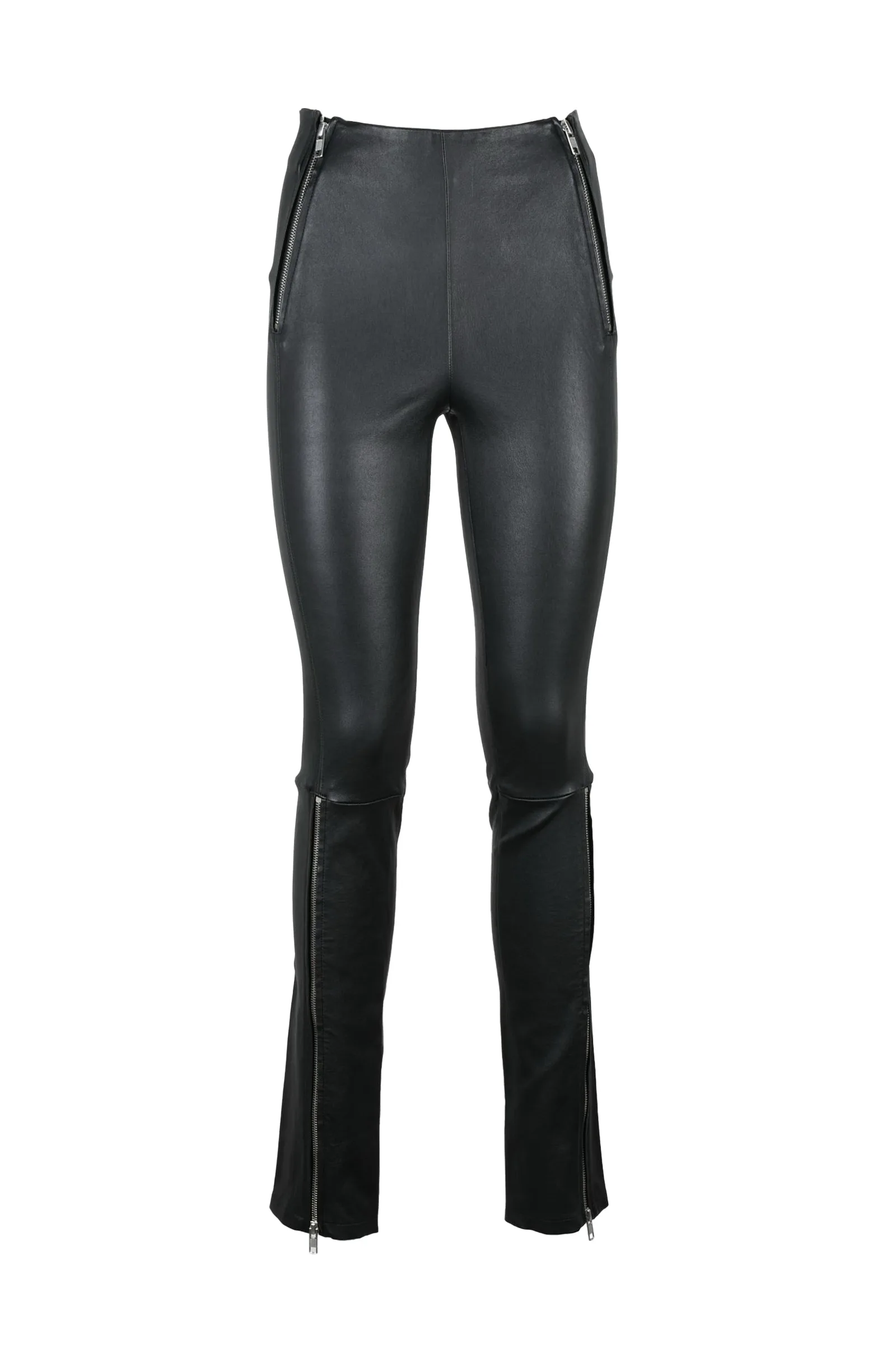 Pantalone Pelle Nero