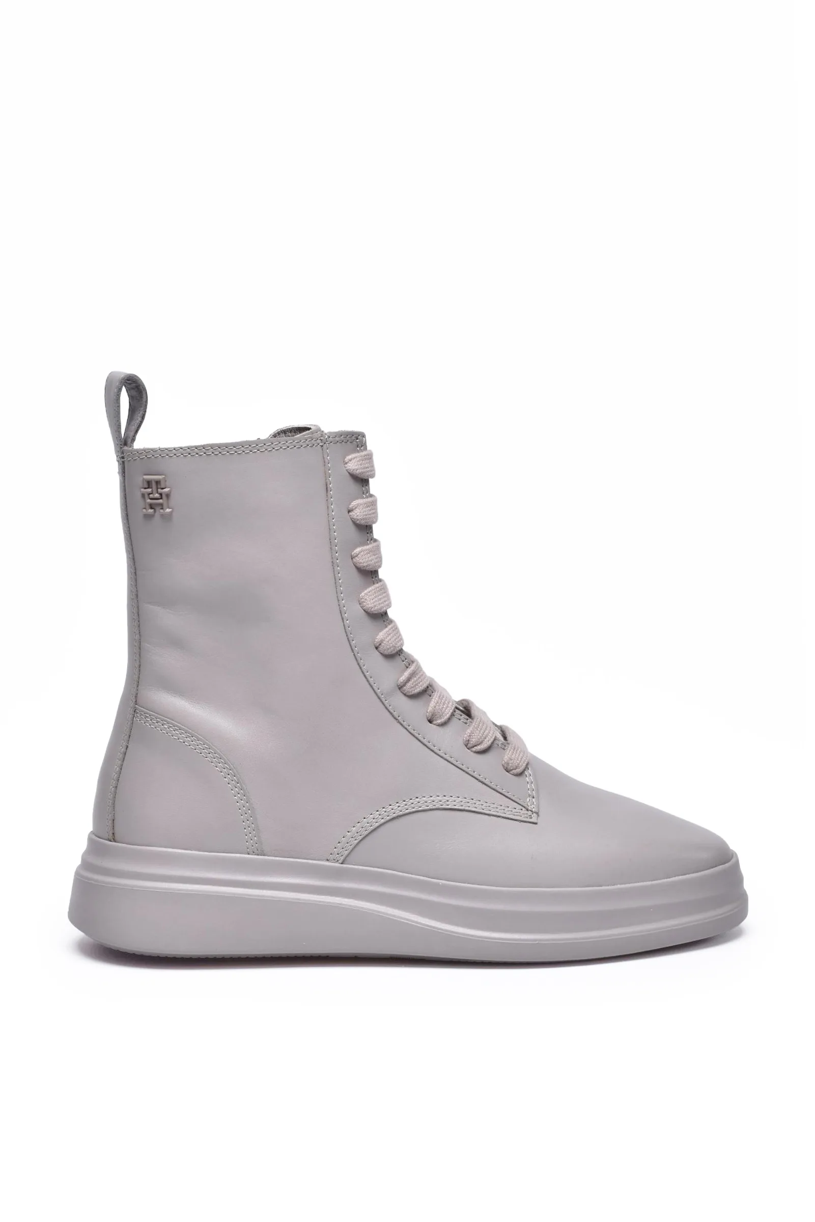 Stivaletto Sportivo Pelle Grigio