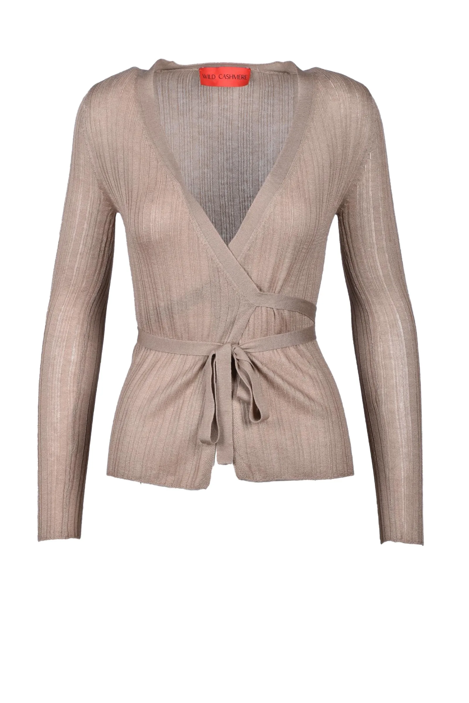 Cardigan Incrociato Beige