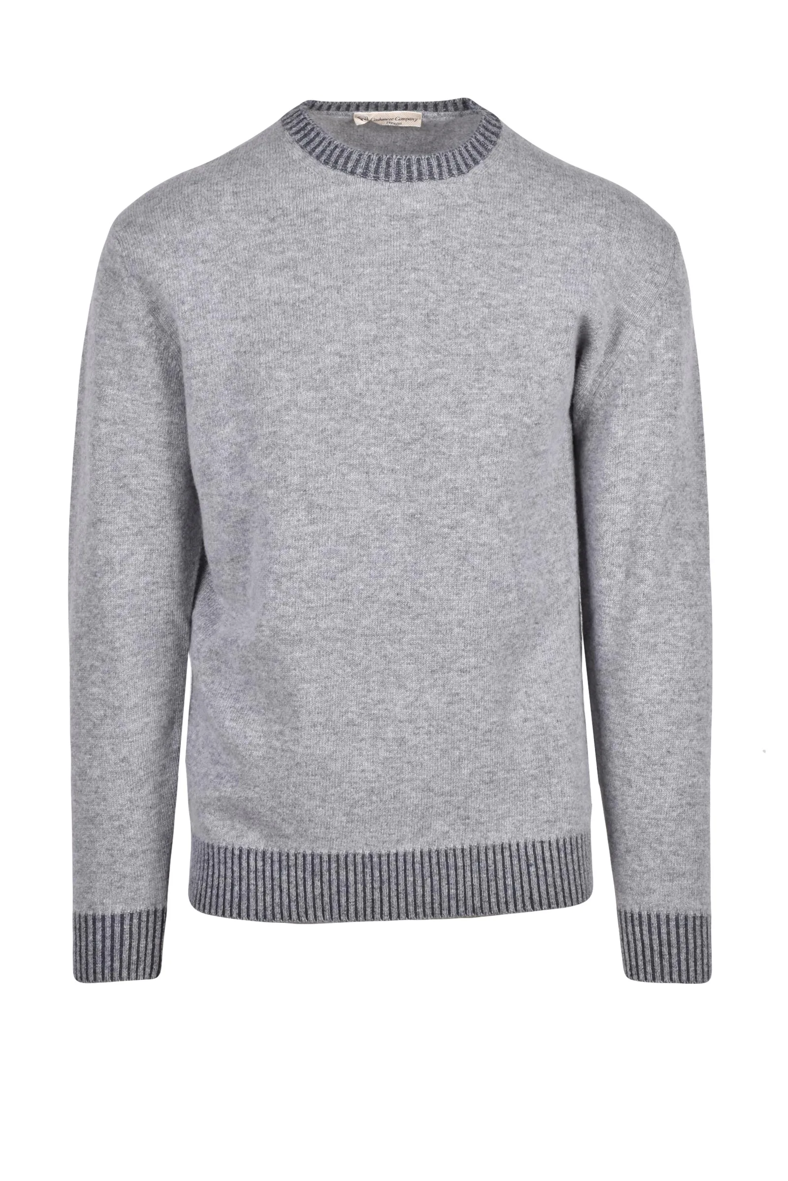 Pullover Girocollo Grigio