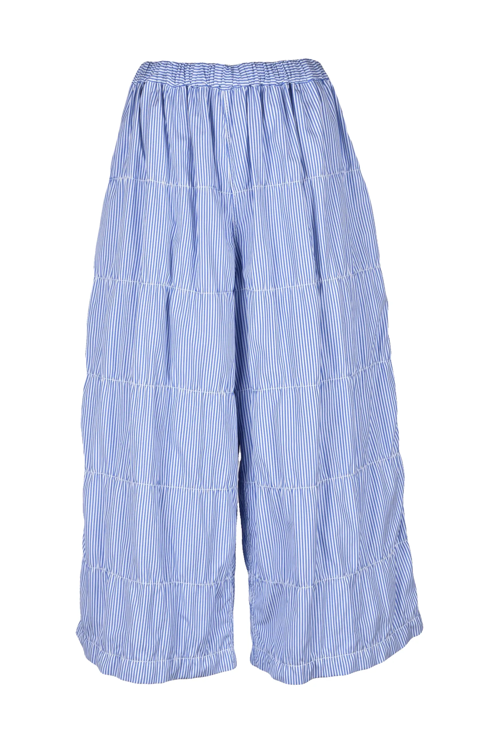 Pantalone Capri Largo Bianco