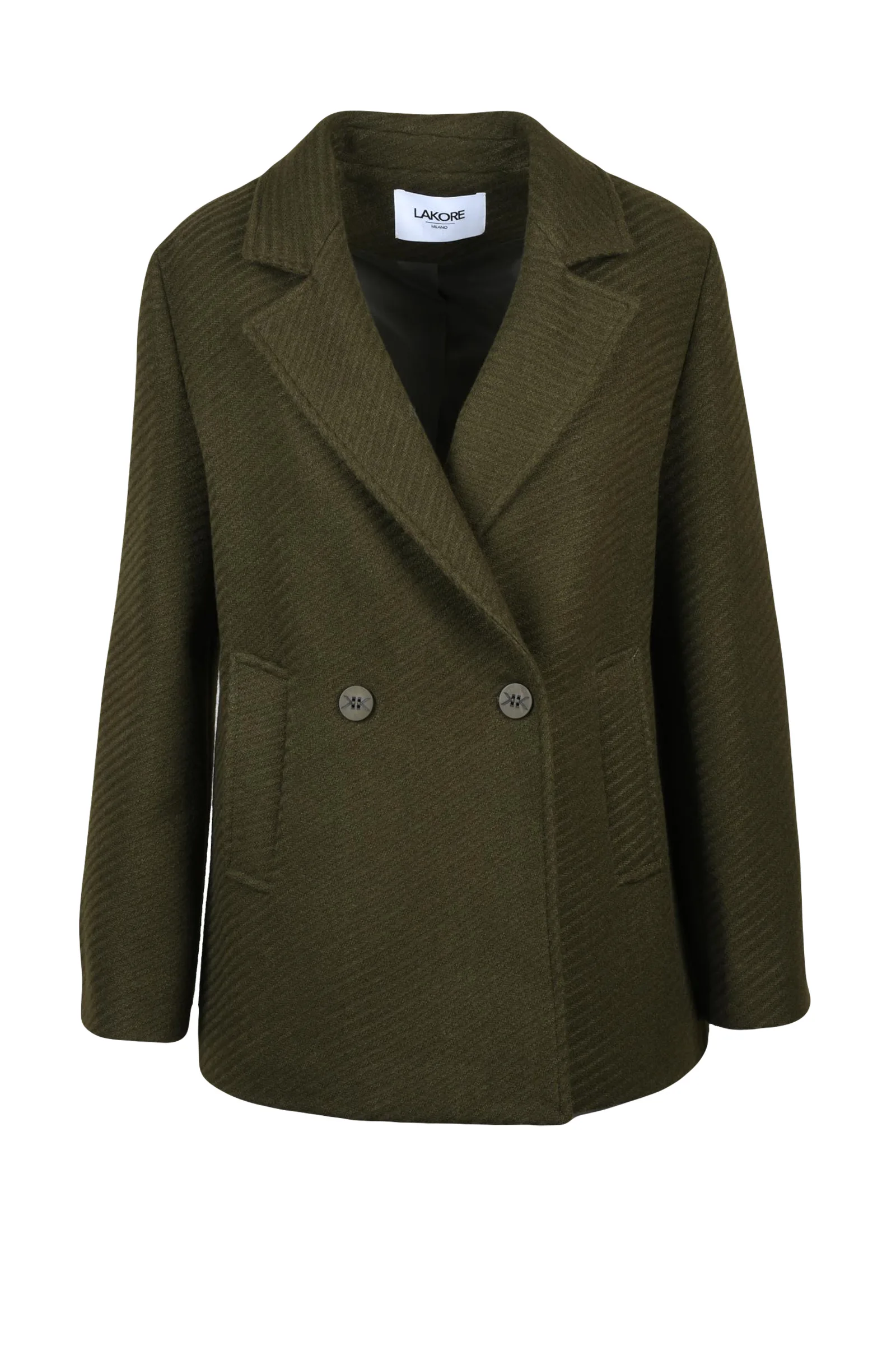 Cappottino Doppiopetto Verde