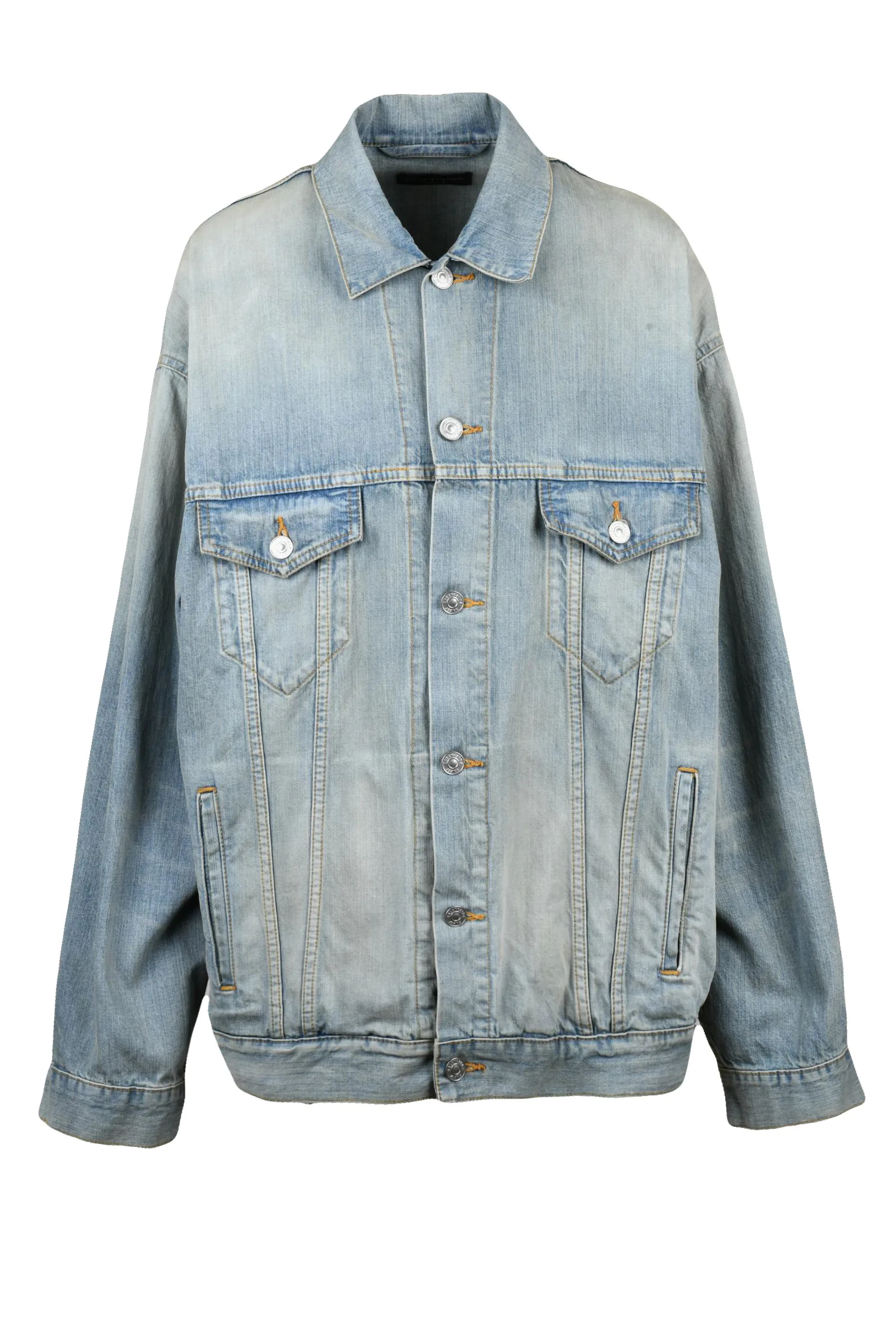 Giubbotto Denim Azzurro