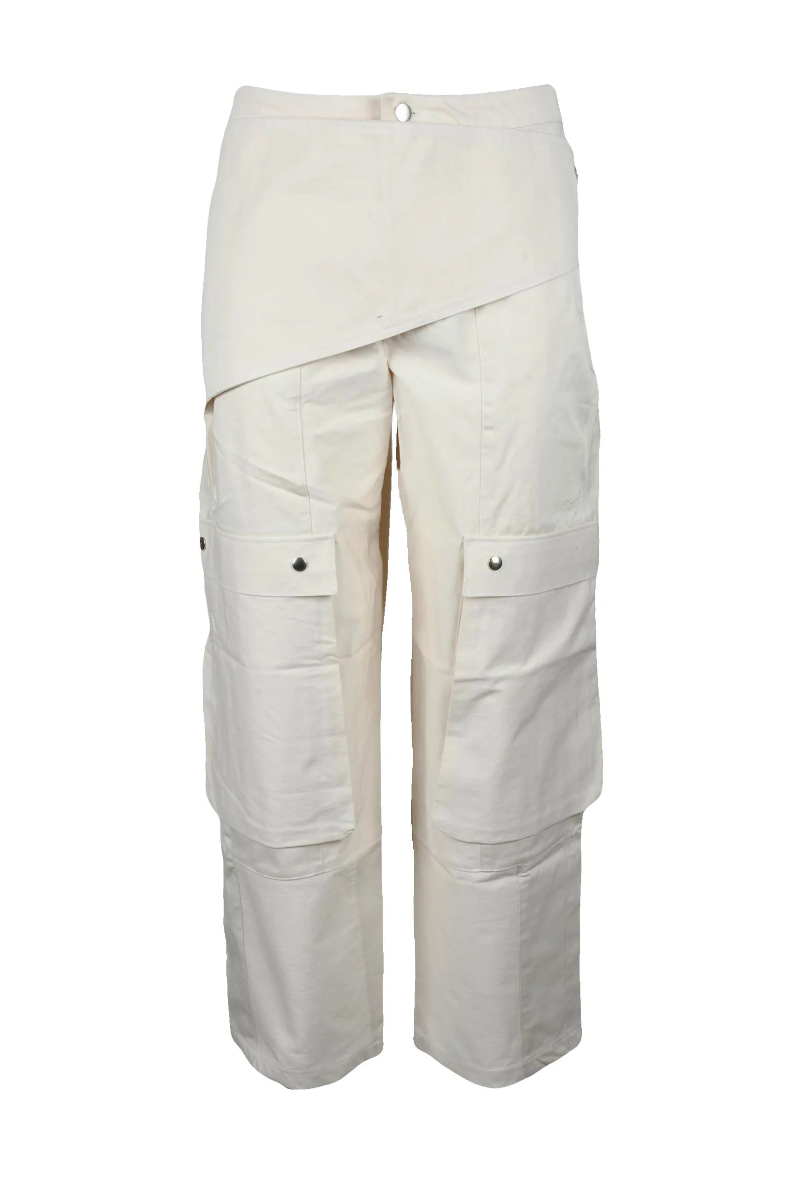 Pantalone Cargo Bianco