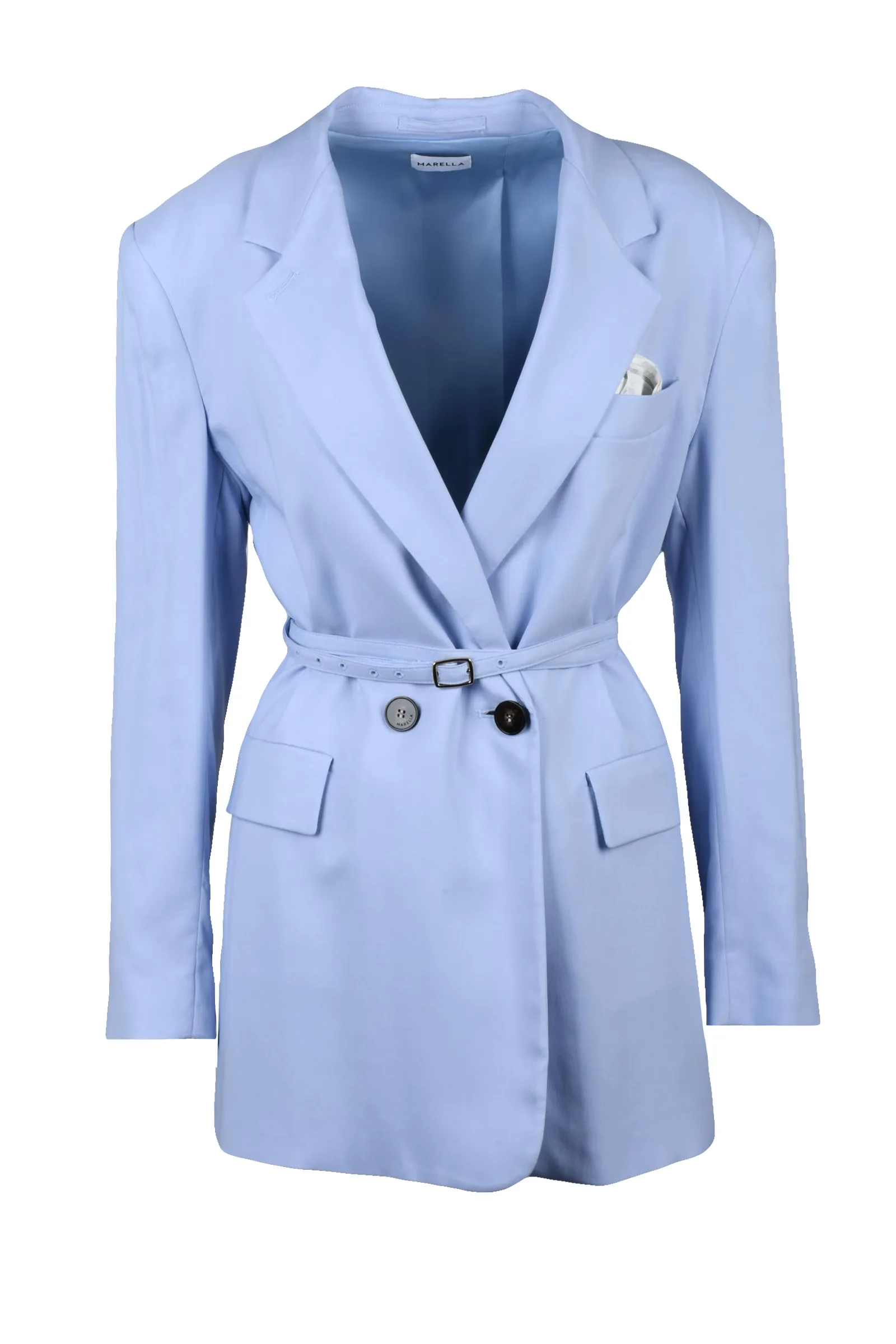 Giacca Doppiopetto Azzurro