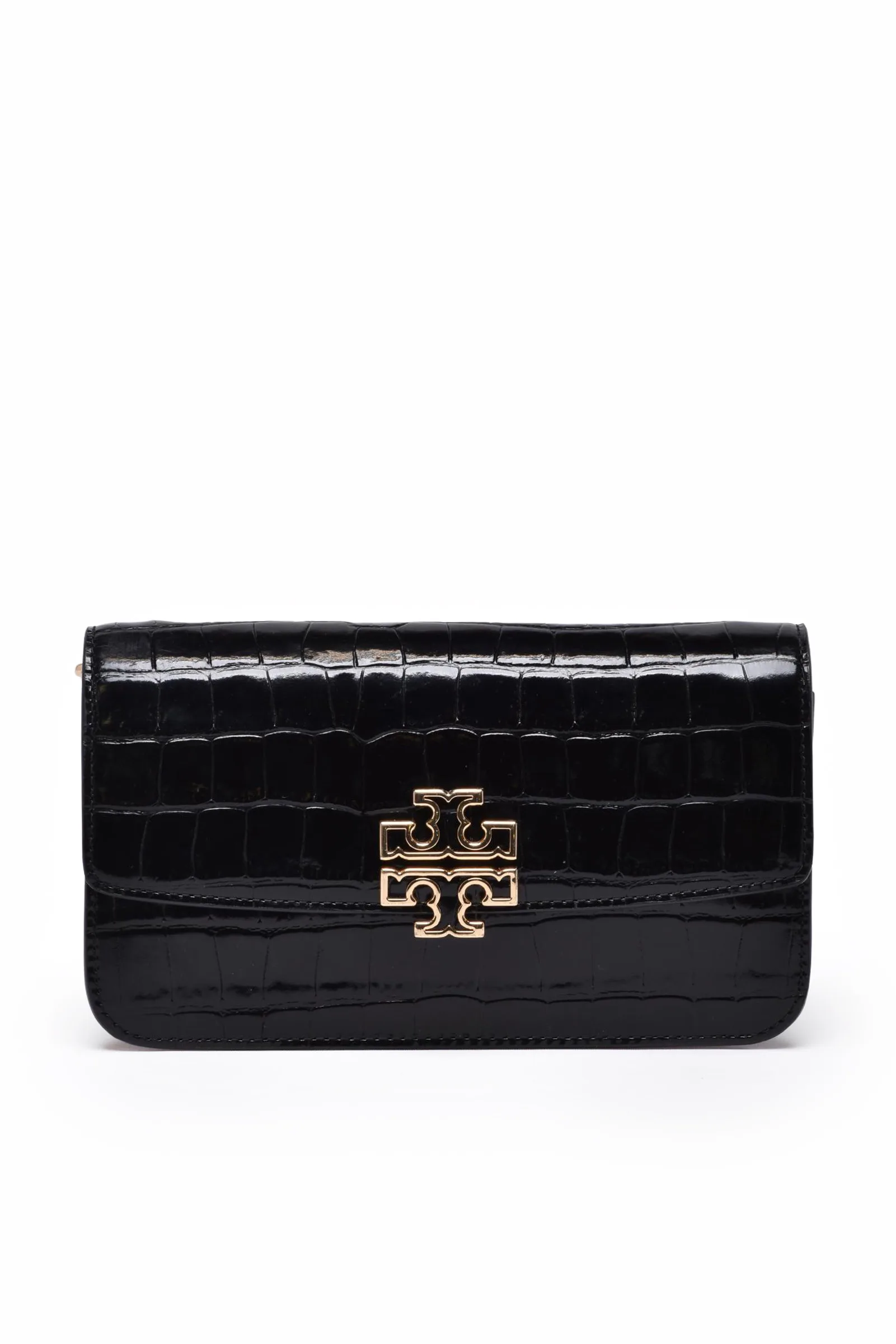 Tracolla Britten Embossed Chain Nero