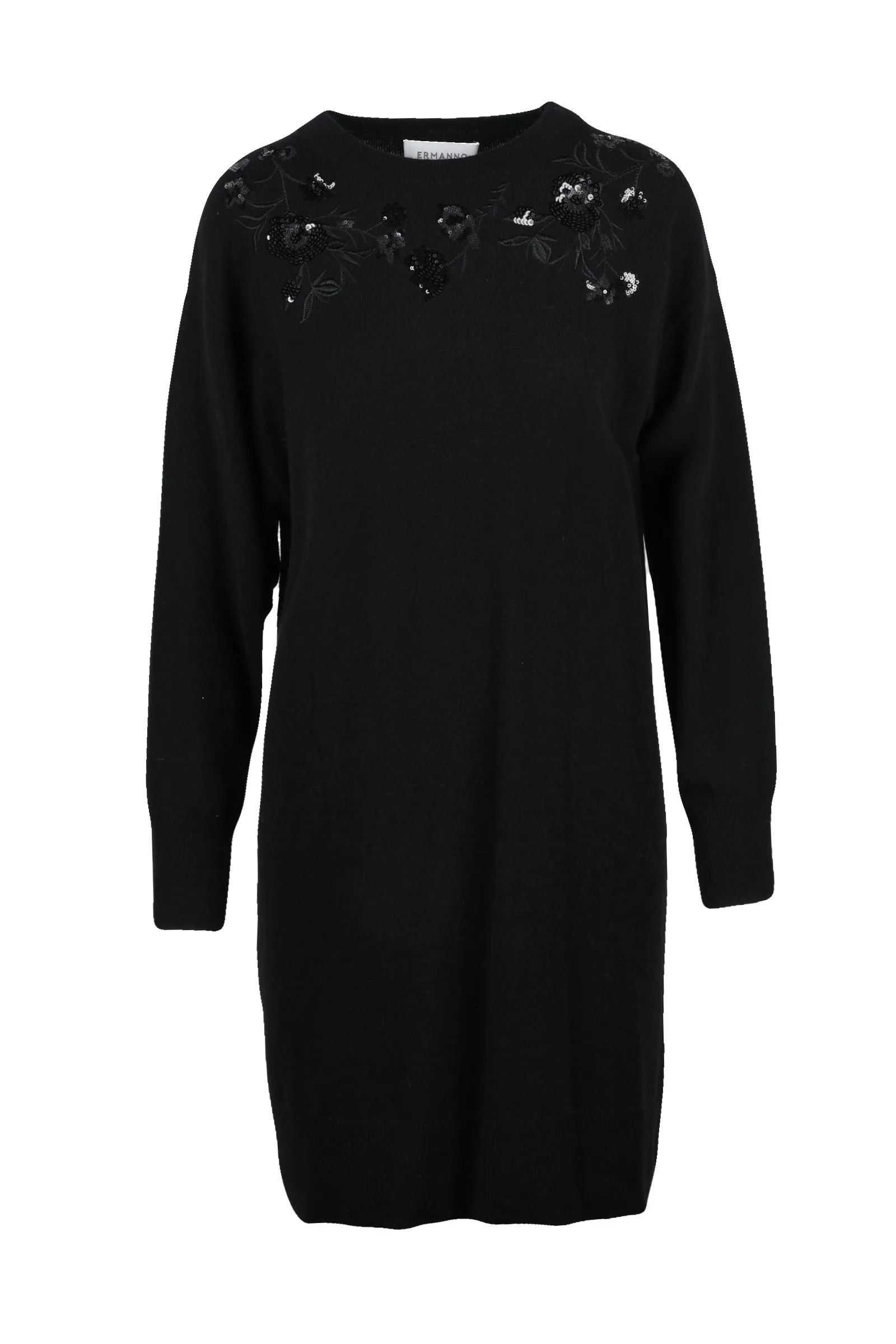 Abito in Maglia Nero