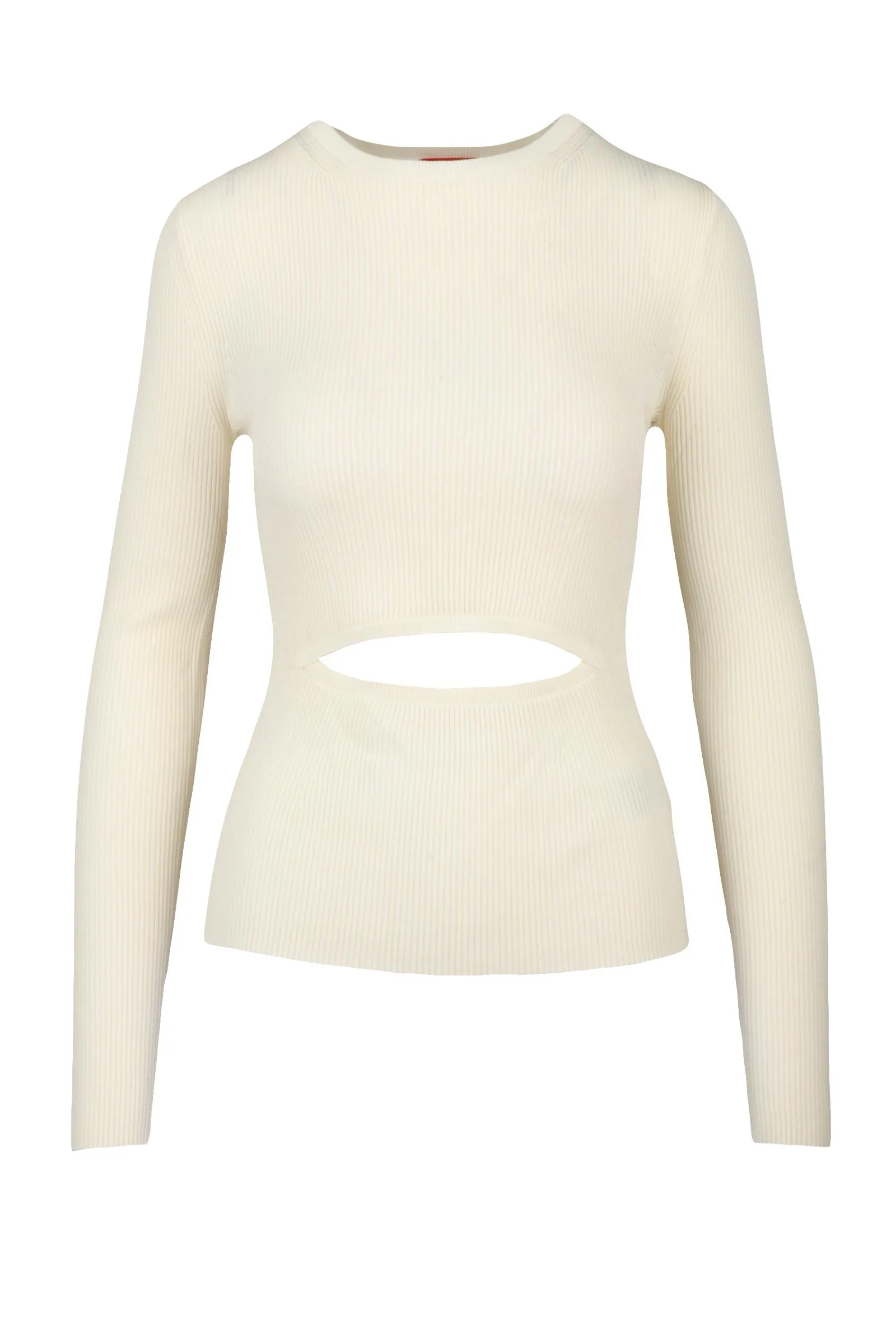 Maglia Sottogiacca Cannettata Bianco