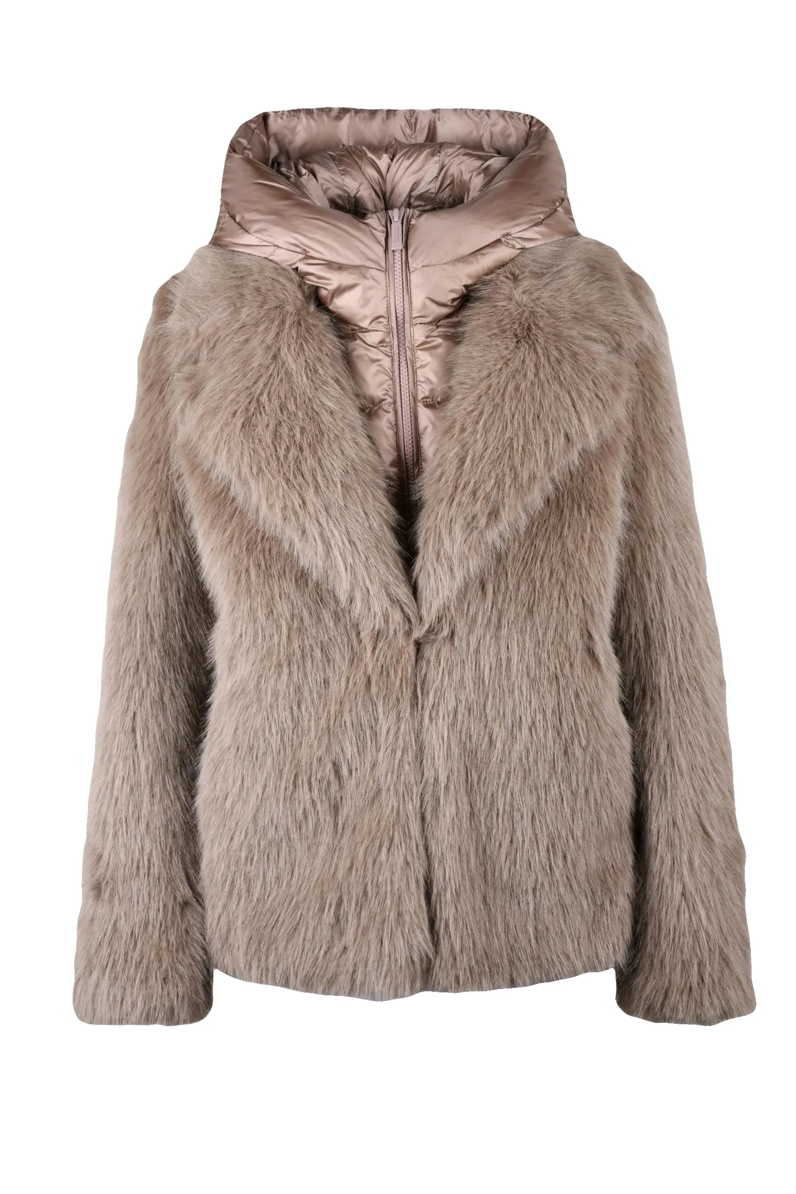 Ecopelliccia Beige