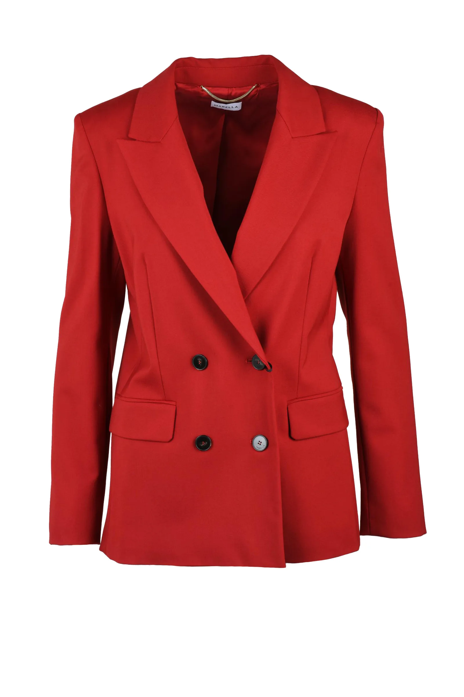 Giacca Nuptial Blazer Doppiopetto Rosso