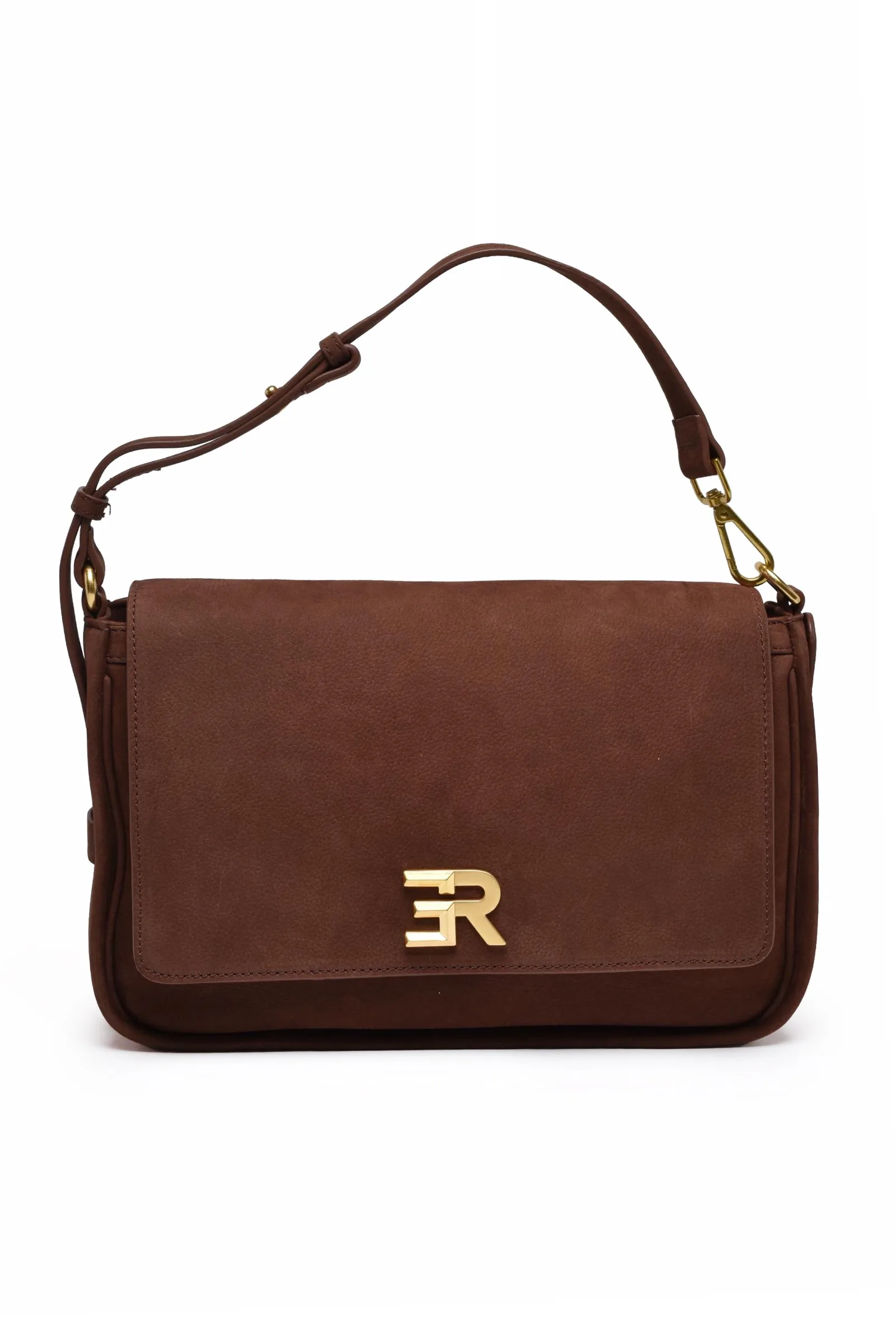Brown shoulder bag