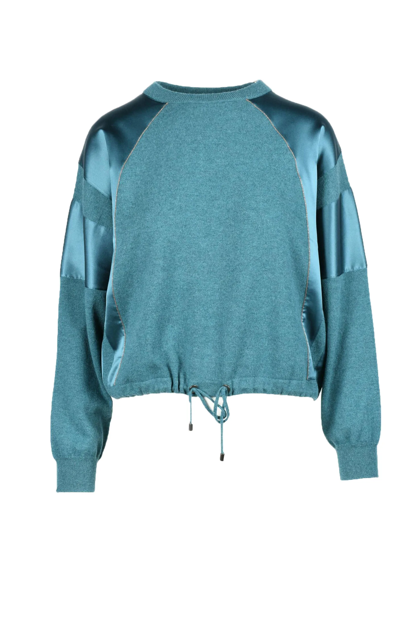 Pullover in Cashmere Verde