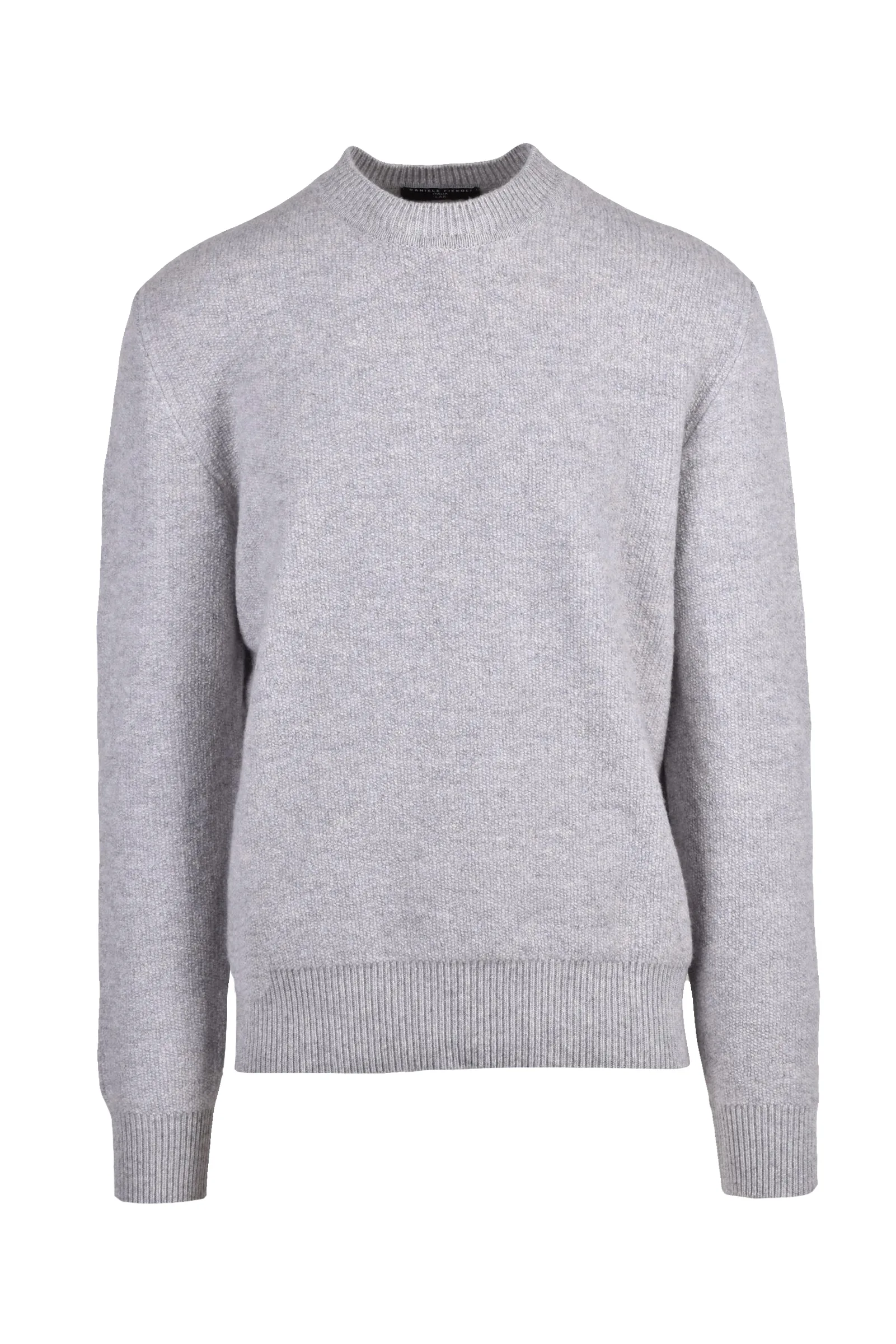 Grauer Pullover