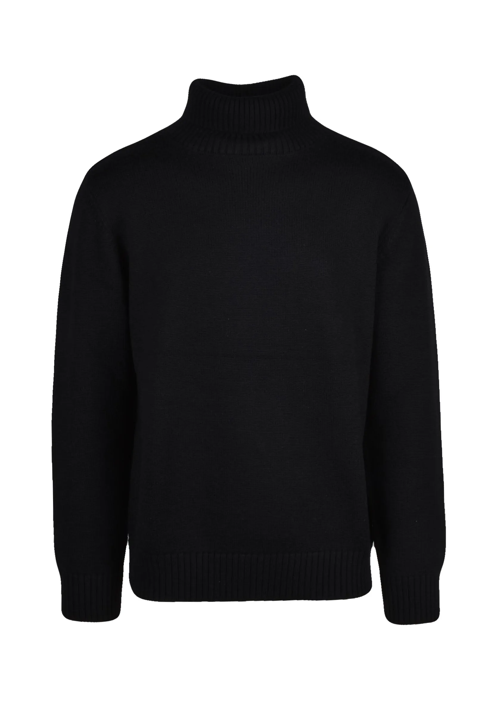 Maglione Collo Alto Nero