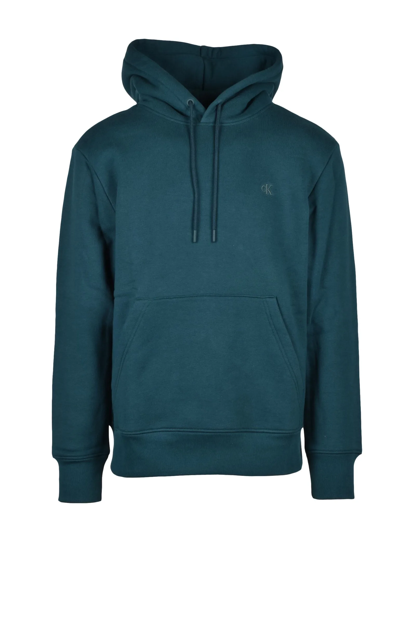 Felpa con Cappuccio Verde