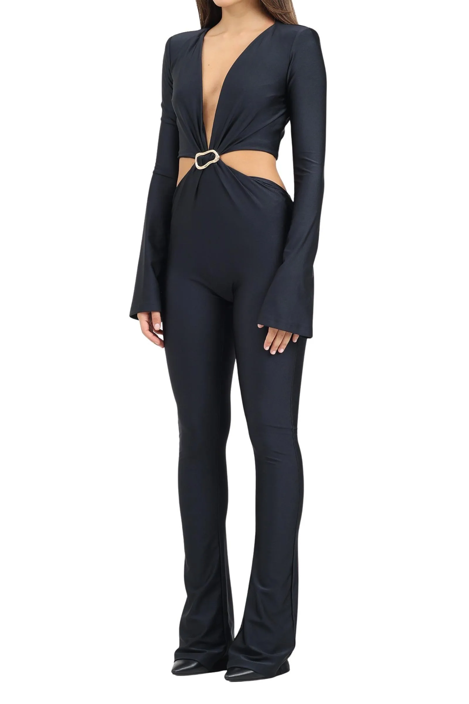 Tuta Intera in Lycra Nero