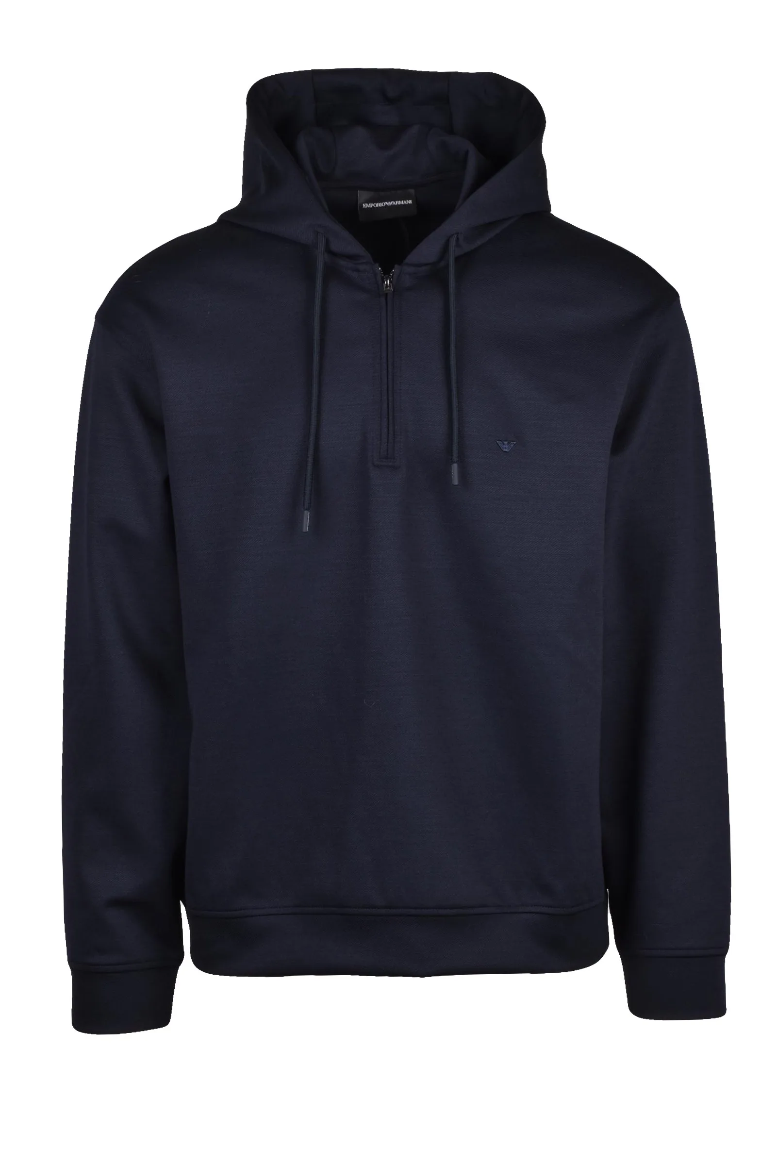 Felpa con Cappuccio Blu