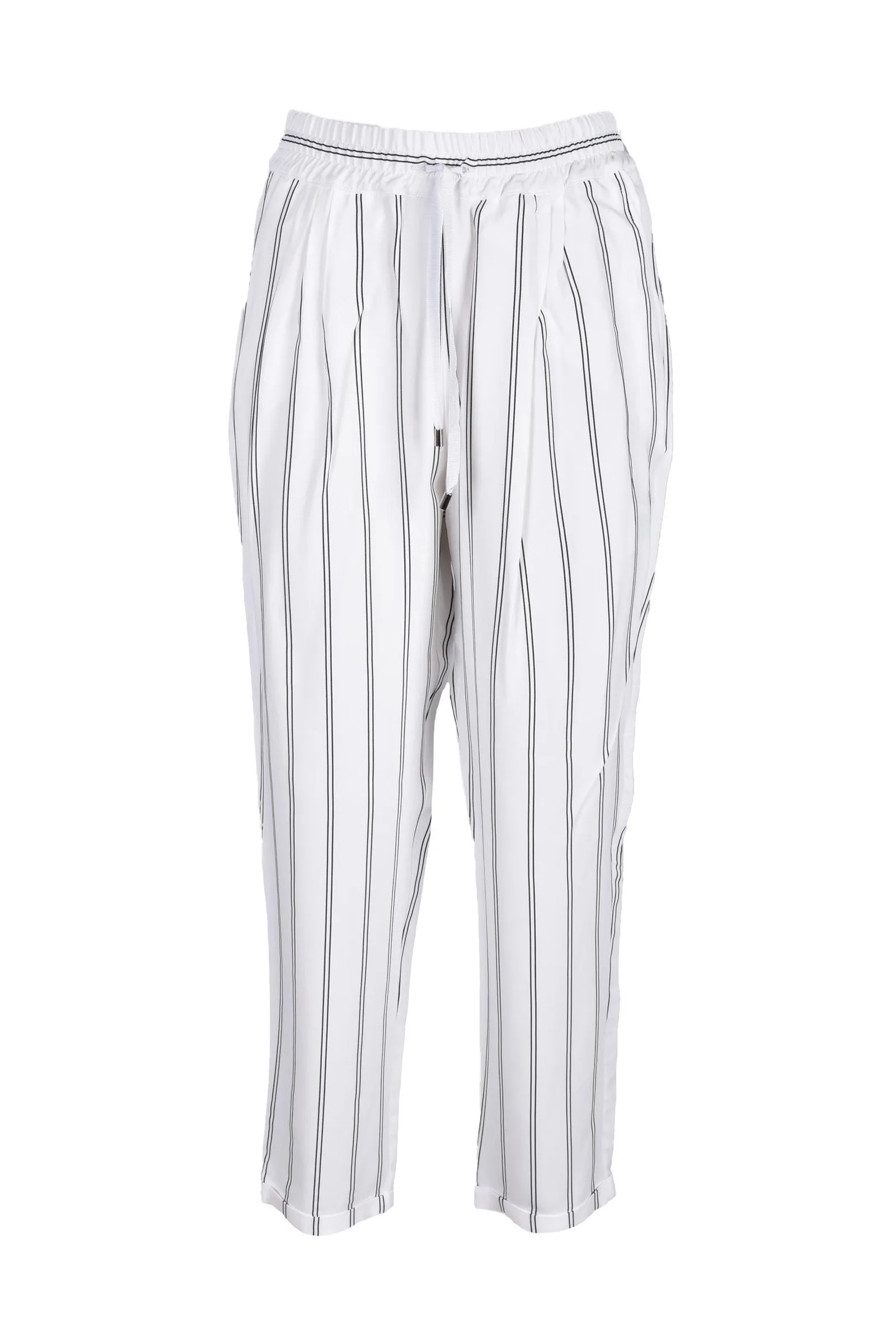 Pantalone Raso Bianco