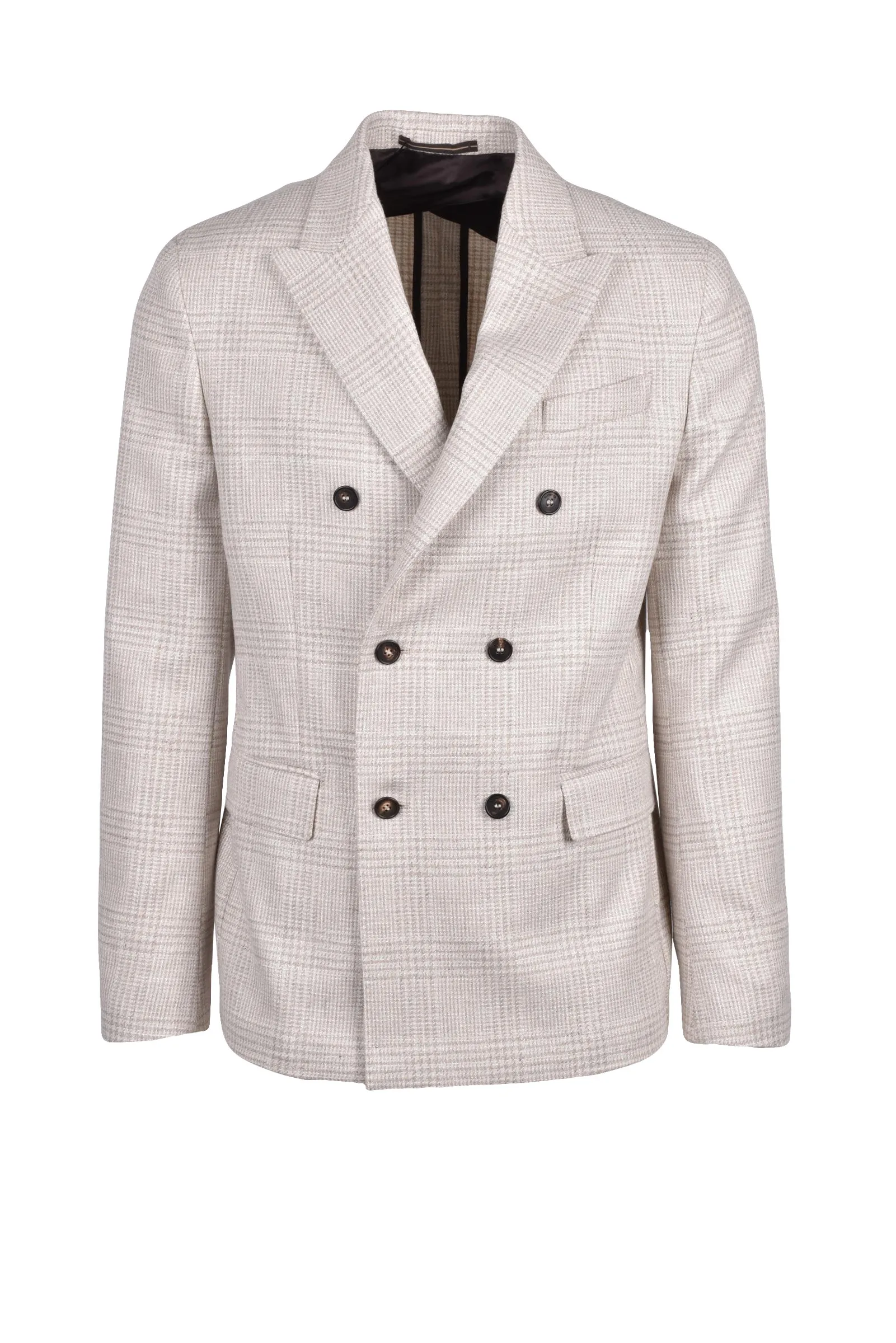 Giacca Doppiopetto Beige