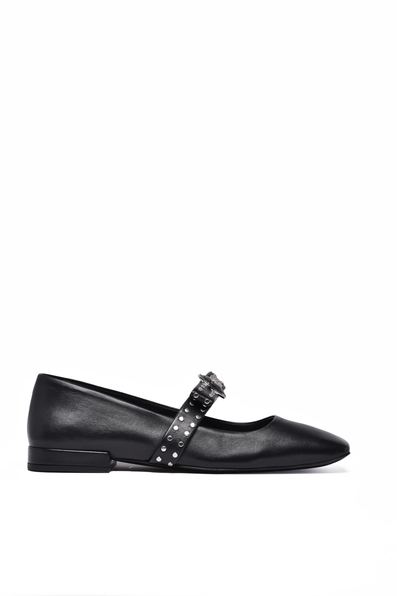 Ballerine Punta Squadrata Nere