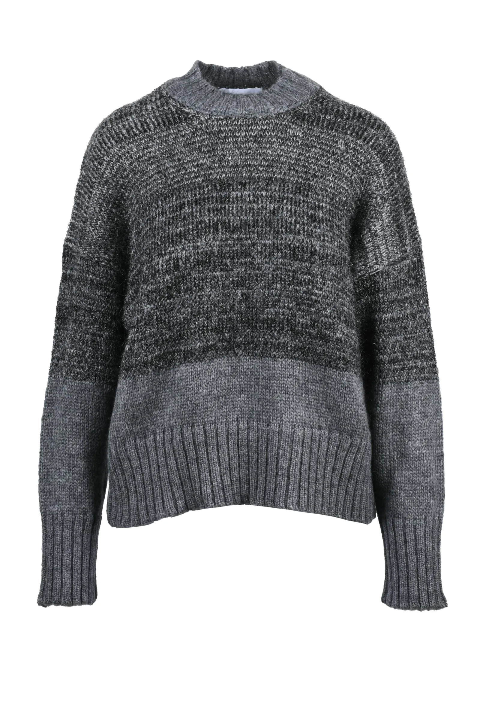 Maglione Girocollo Grigio