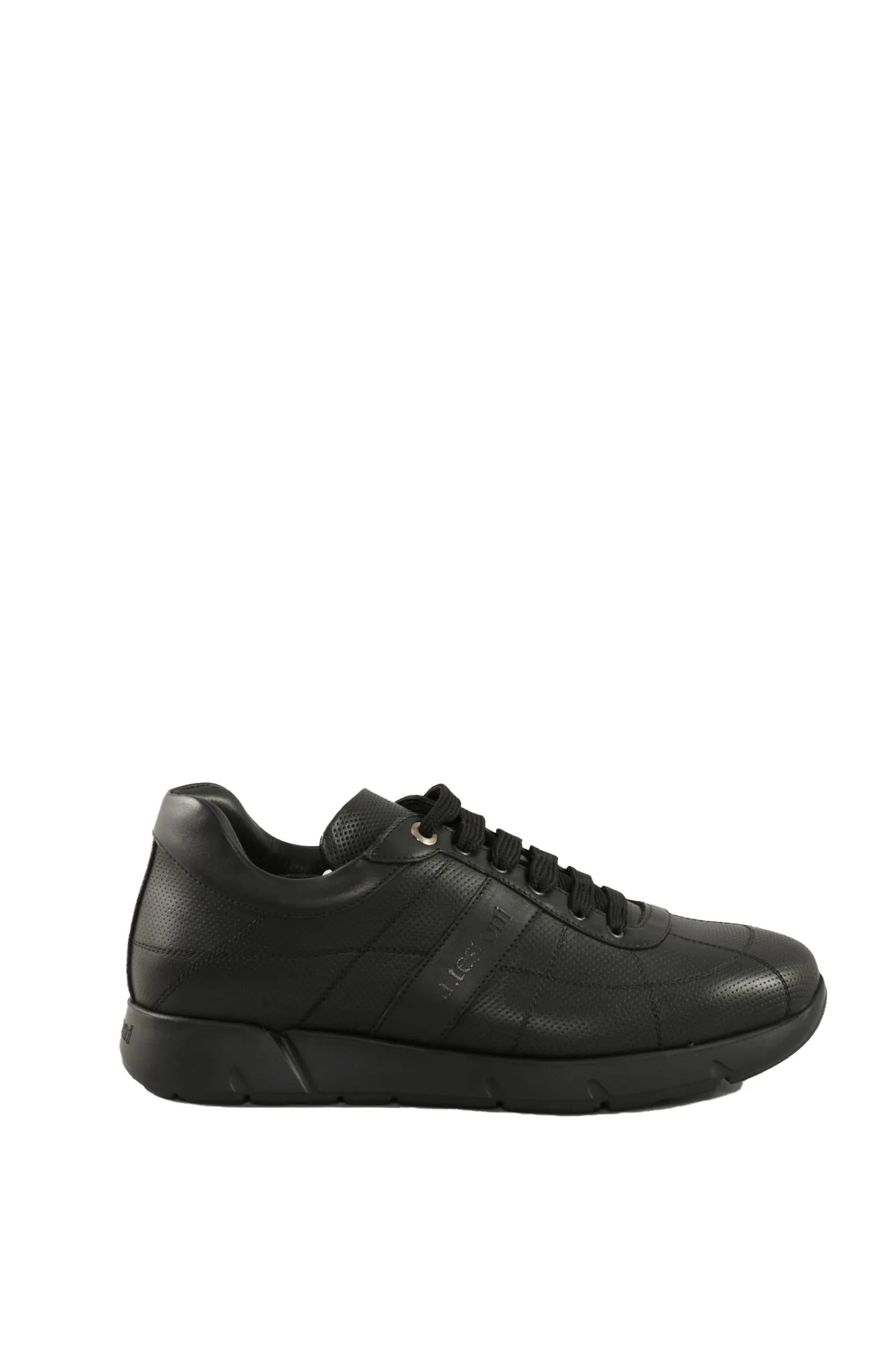 Sneaker in Pelle Nero