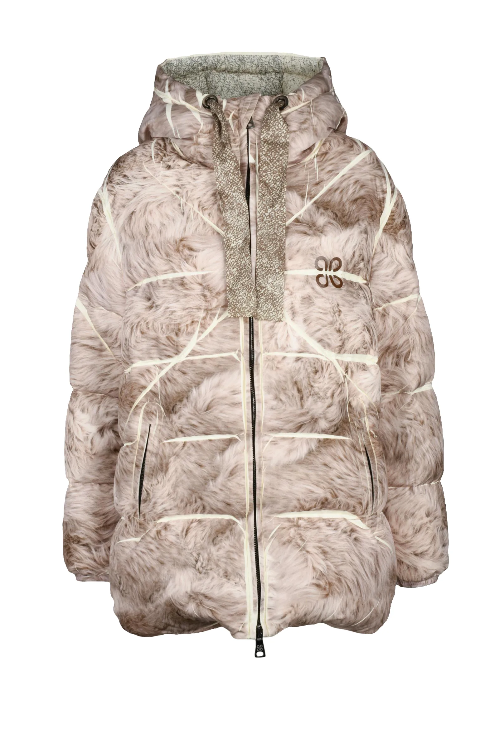 Giubbotto Piumino Beige