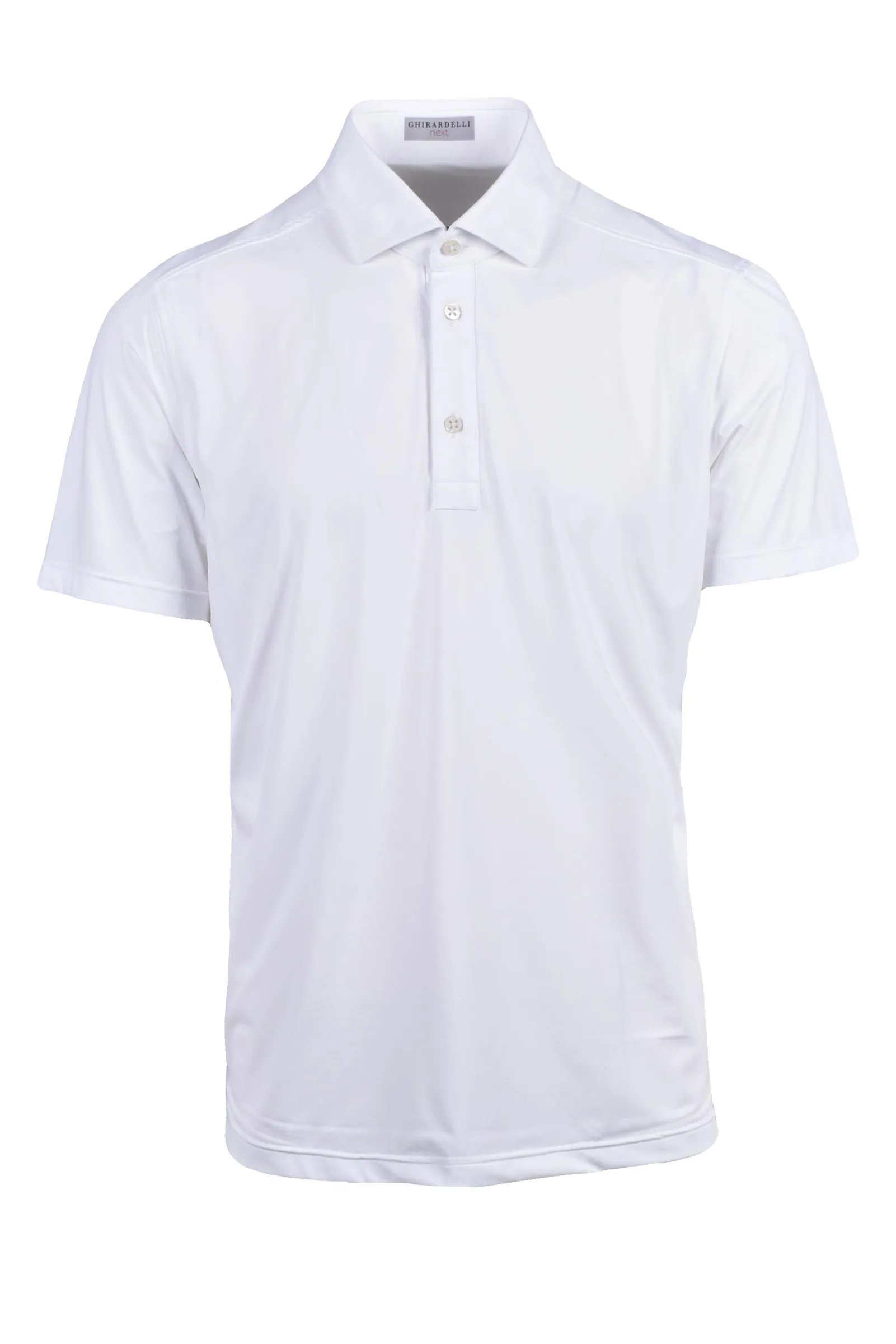 Polo Elasticizzata Bianco