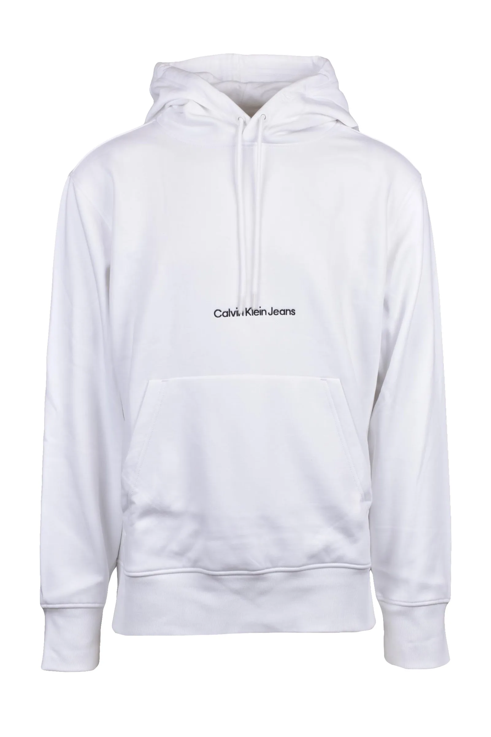 Felpa con Cappuccio Bianco